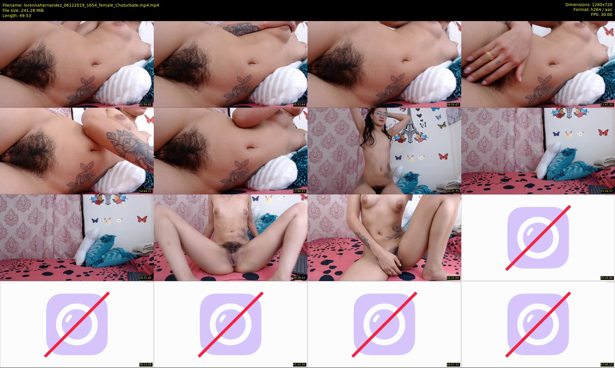 lorennahernandez — 50 minute Chaturbate female cam show recording, 720p, Dec 6, 2019