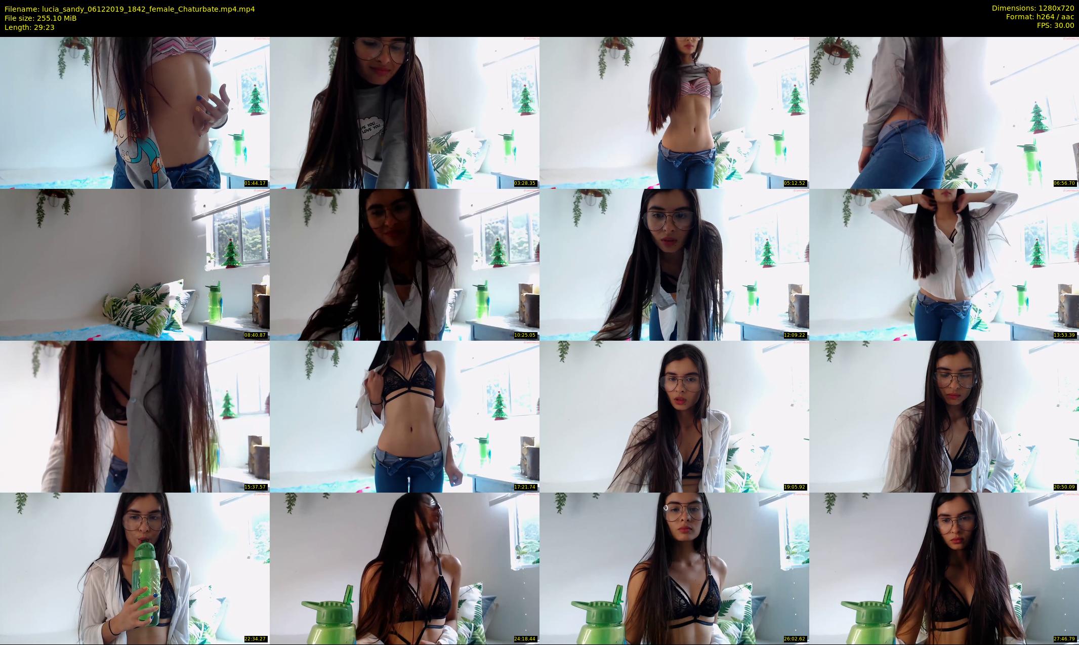 lucia_sandy — 30 minute Chaturbate female cam show recording, 720p, Dec 6, 2019