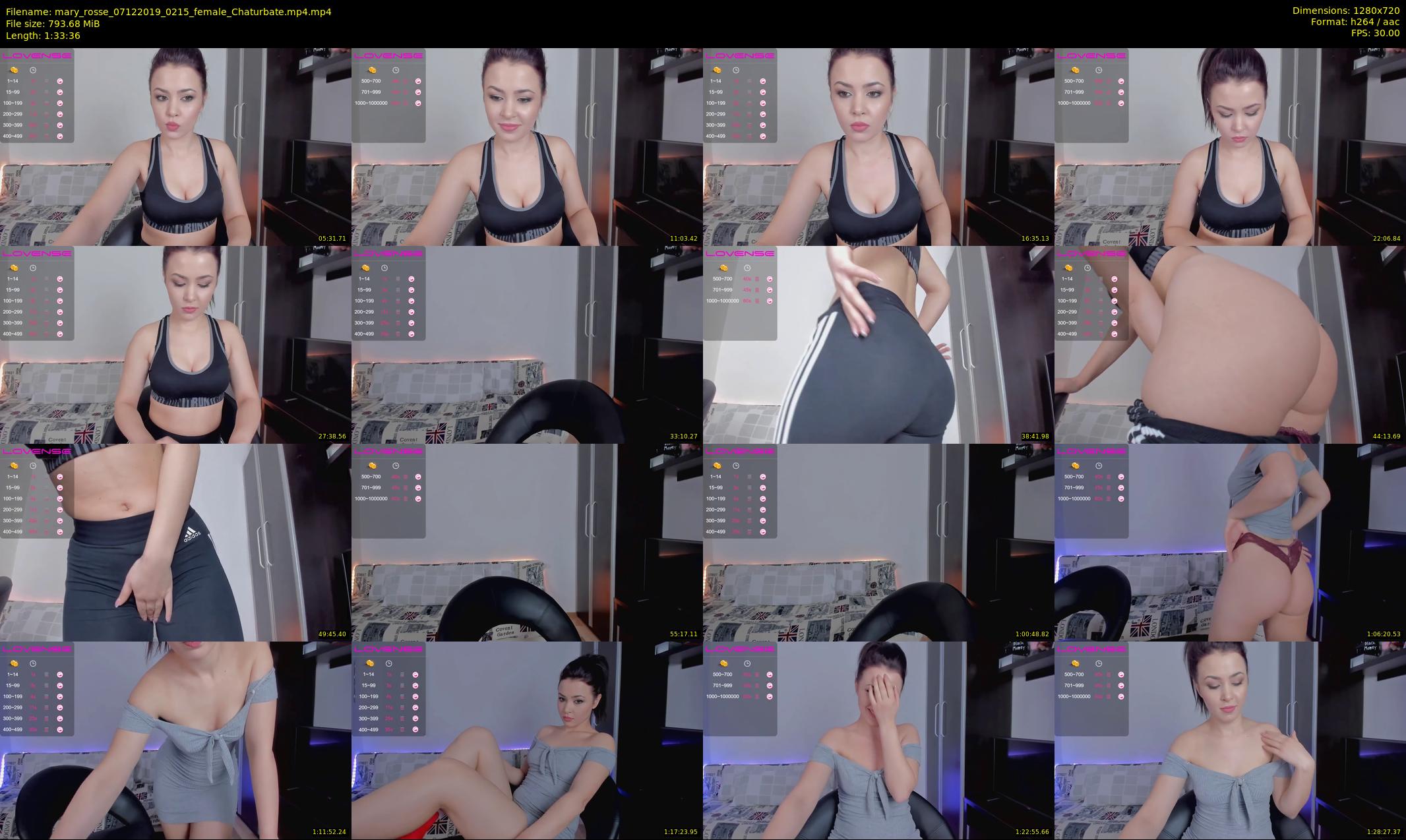 mary_rosse — 94 minute Chaturbate couple cam show recording, 720p, Dec 7, 2019