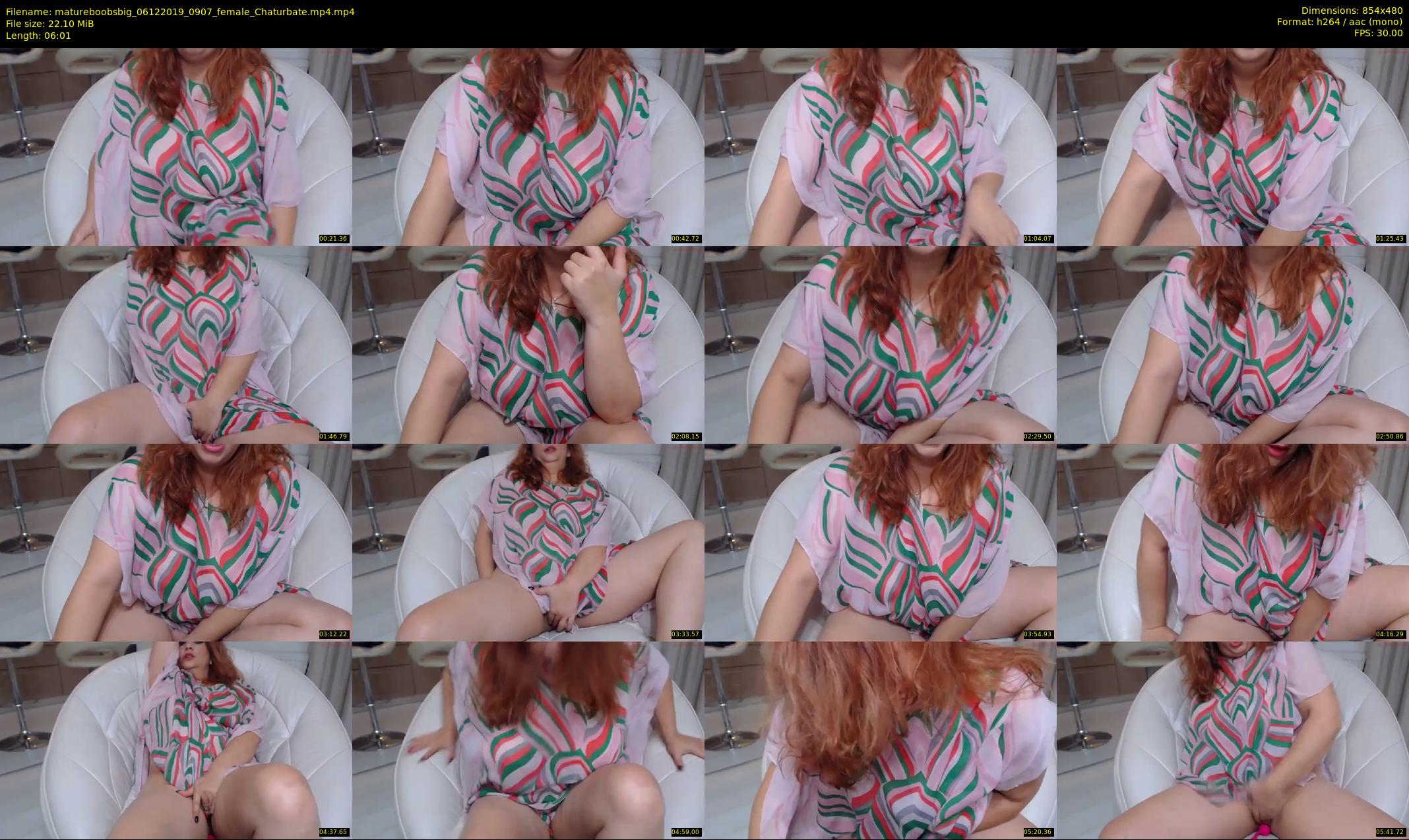 matureboobsbig — 7 minute Chaturbate female cam show recording, 480p, Dec 6, 2019