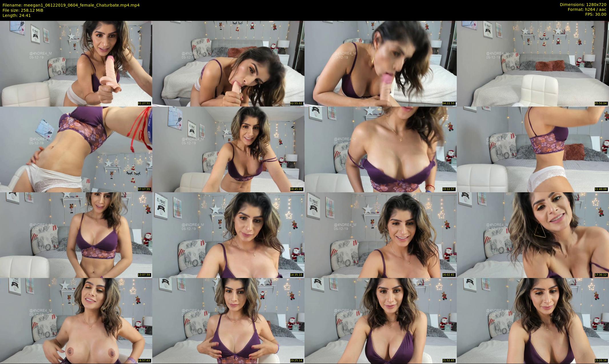meegan1 — 25 minute Chaturbate female cam show recording, 720p, Dec 6, 2019