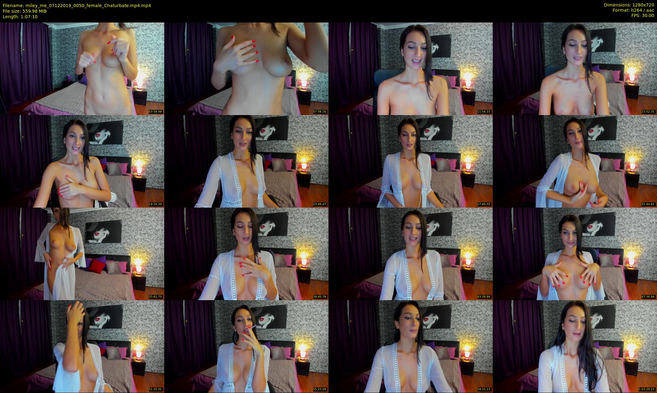 miley_me — 68 minute Chaturbate female cam show recording, 720p, Dec 7, 2019