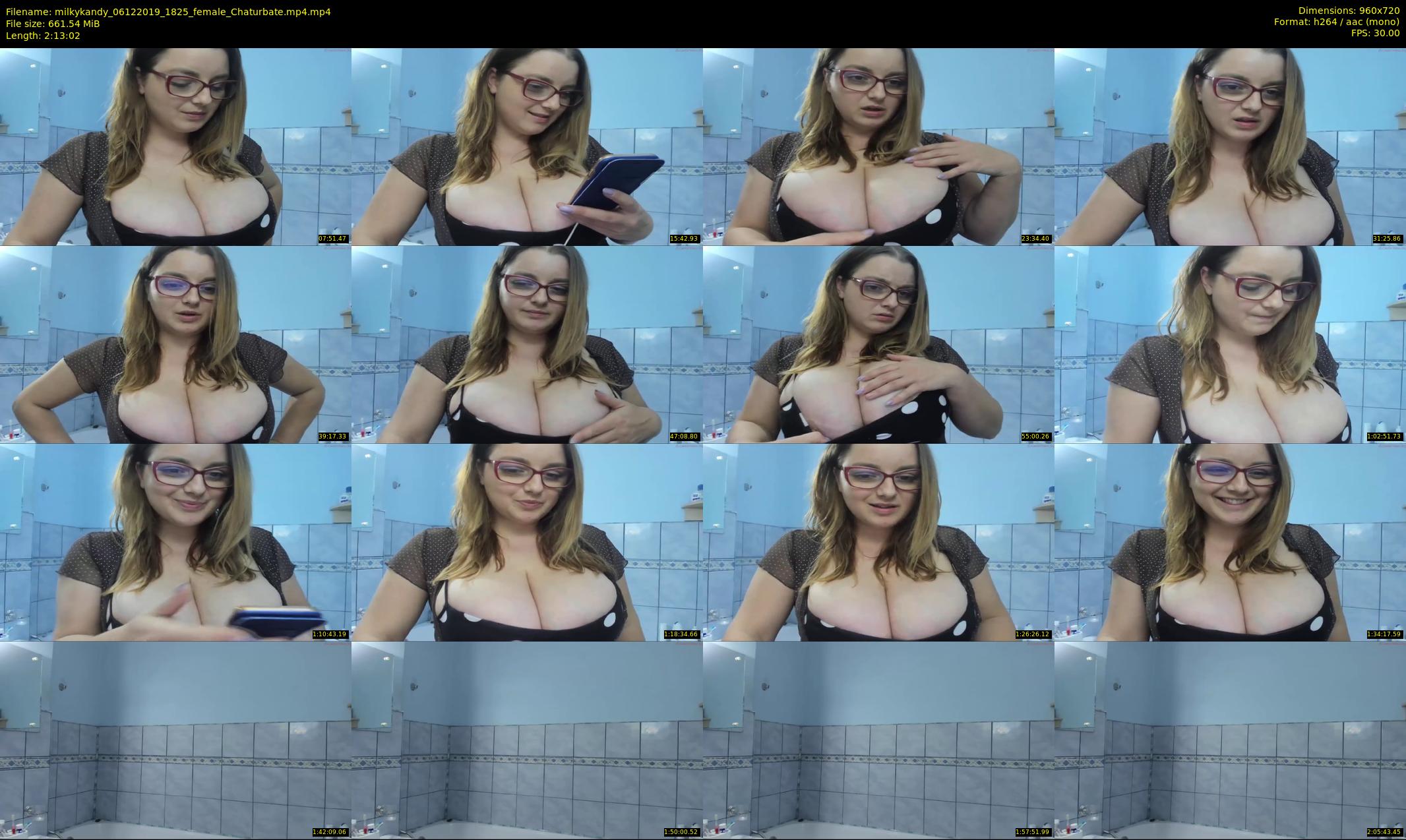milkykandy — 134 minute Chaturbate female cam show recording, 720p, Dec 6, 2019