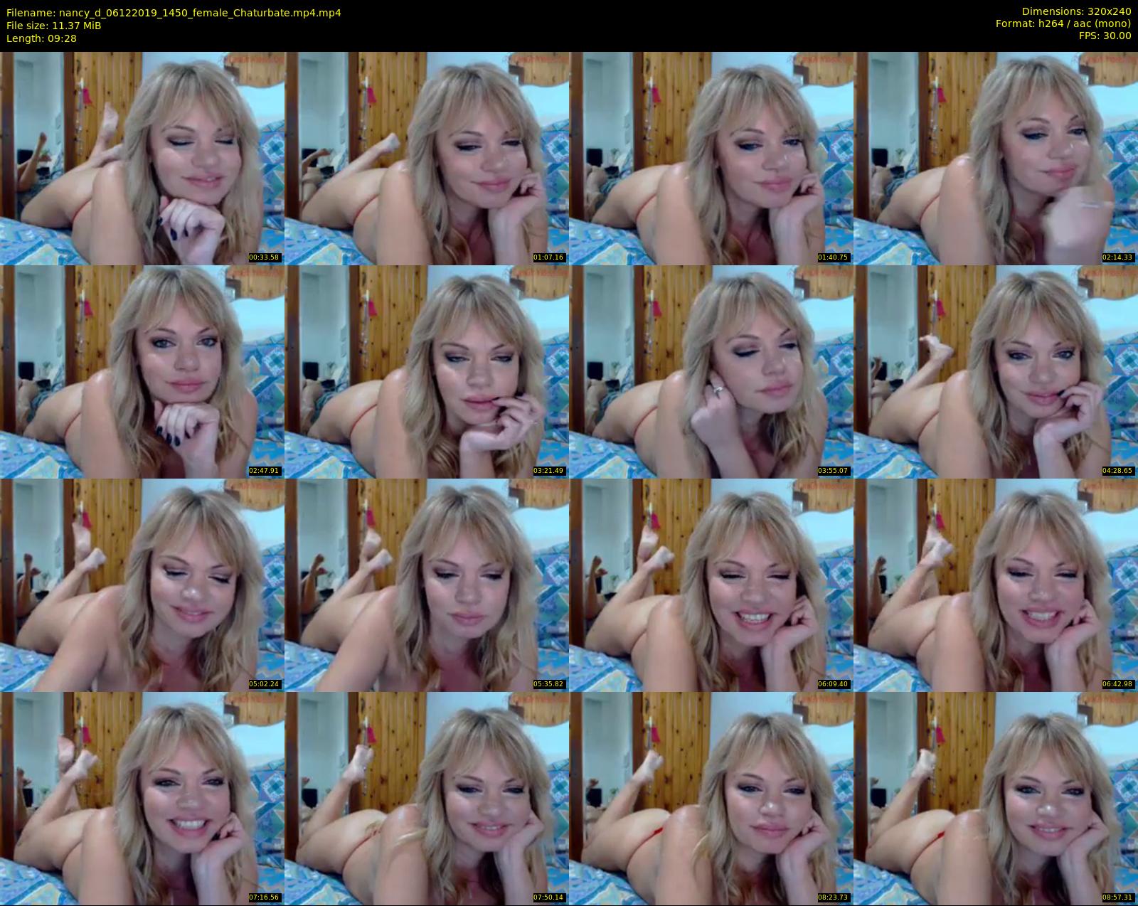 nancy_d — 10 minute Chaturbate female cam show recording, SD, Dec 6, 2019