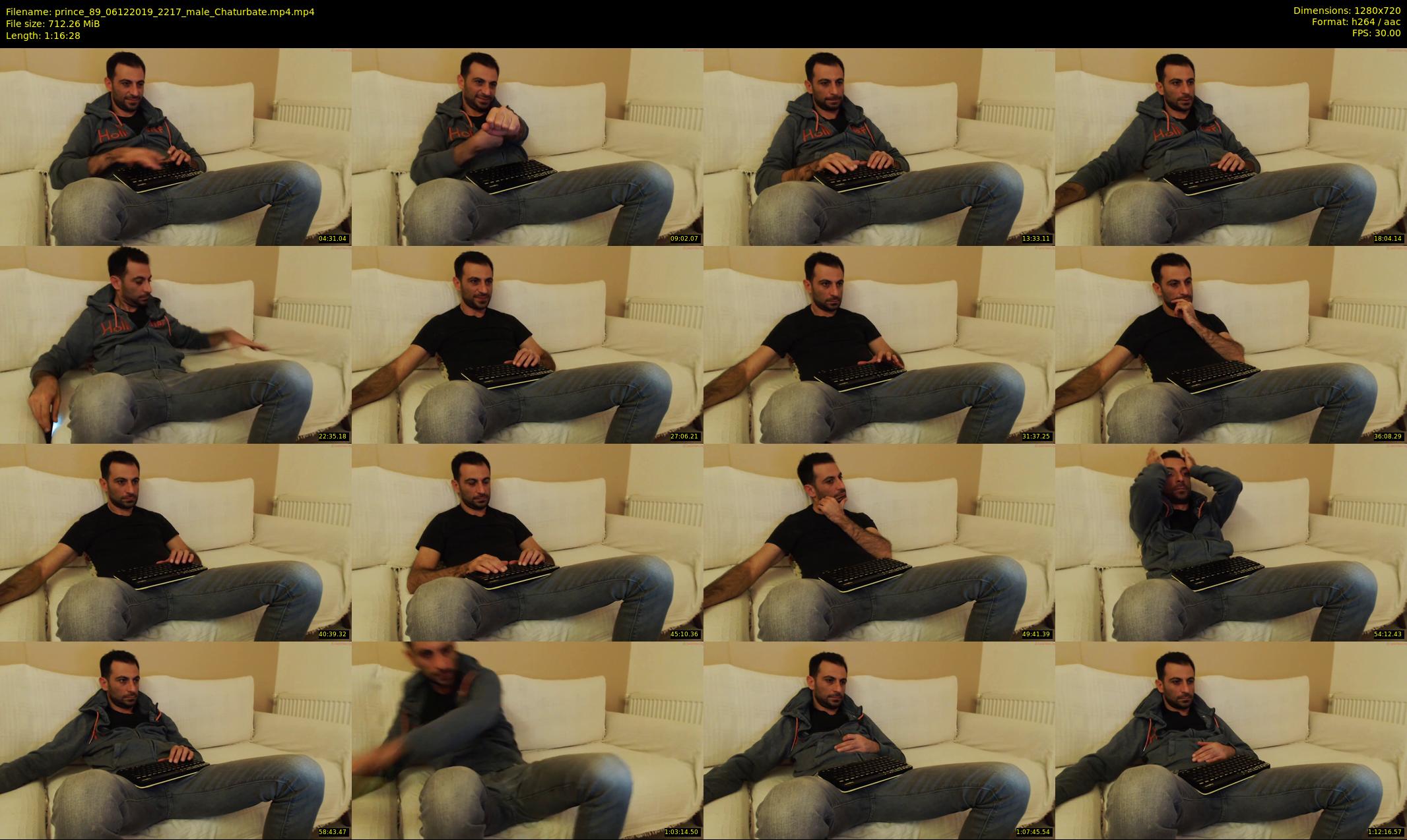 prince_89 — 77 minute Chaturbate male cam show recording, 720p, Dec 6, 2019