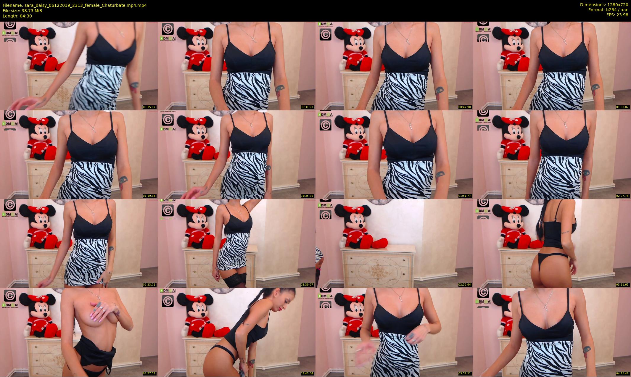 sara_daisy — 5 minute Chaturbate female cam show recording, 720p, Dec 6, 2019