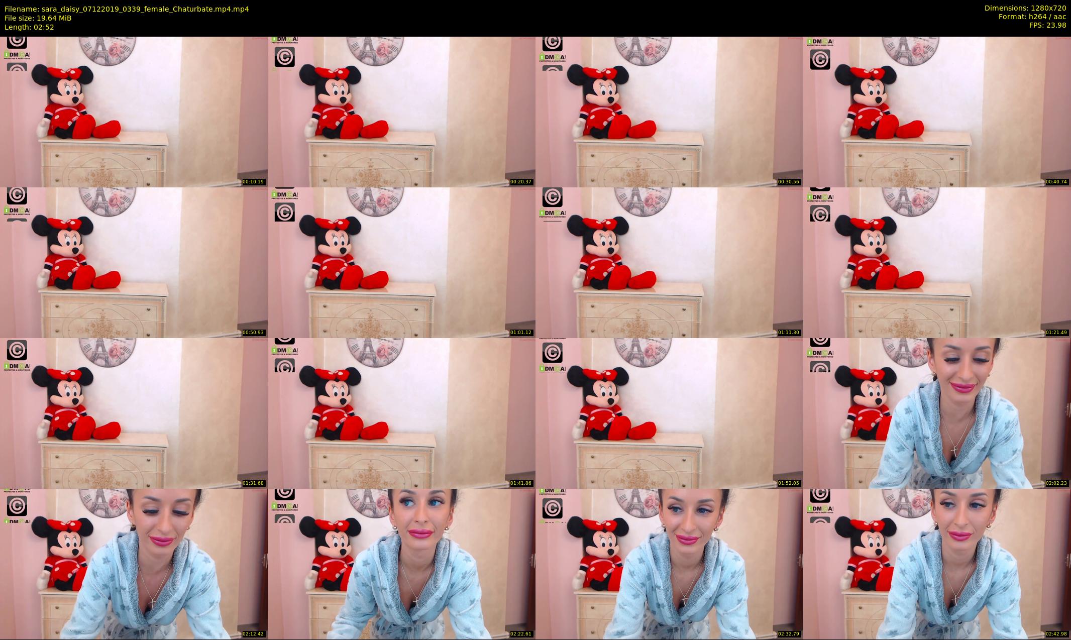 sara_daisy — 3 minute Chaturbate female cam show recording, 720p, Dec 7, 2019
