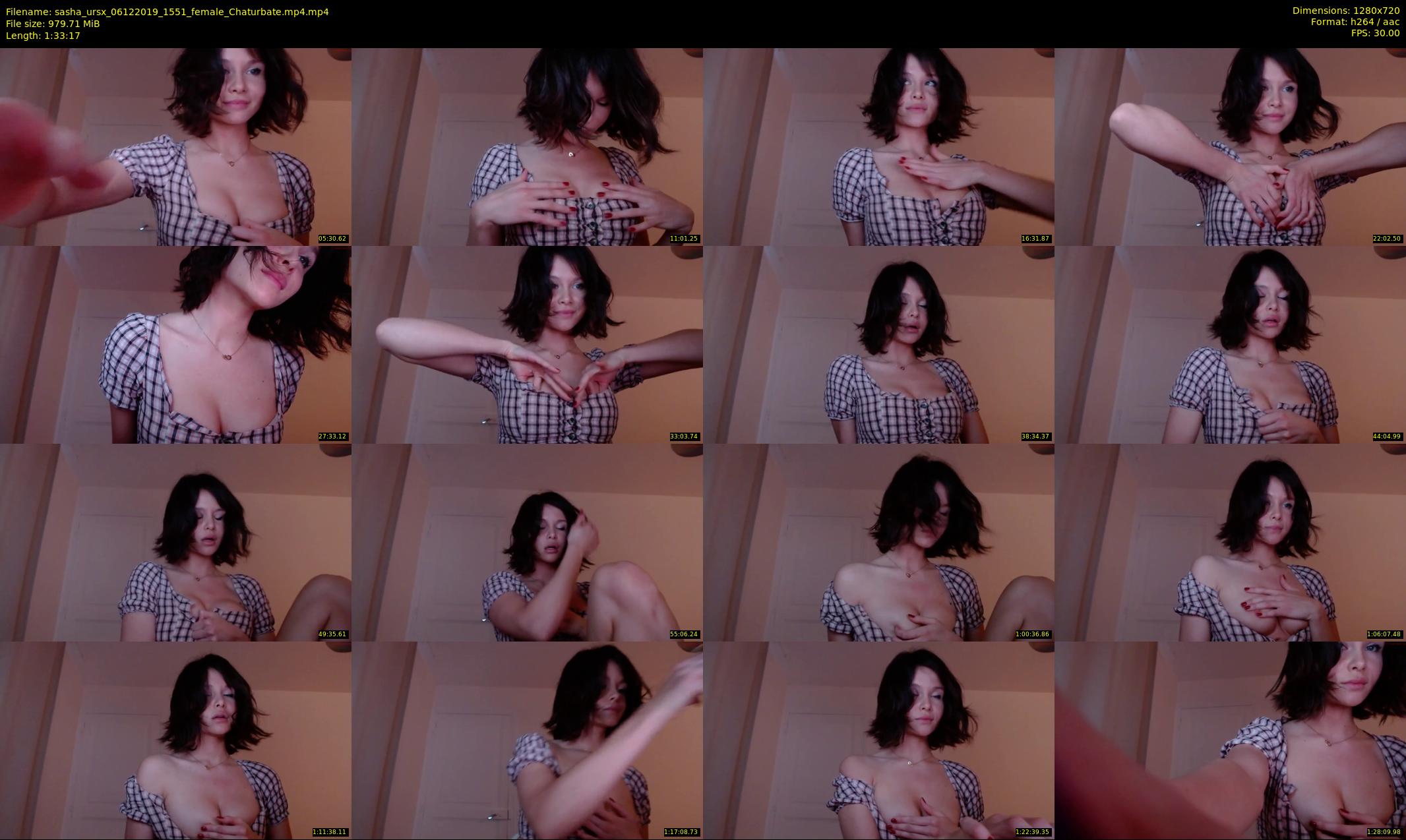 sasha_ursx — 94 minute Chaturbate female cam show recording, 720p, Dec 6, 2019