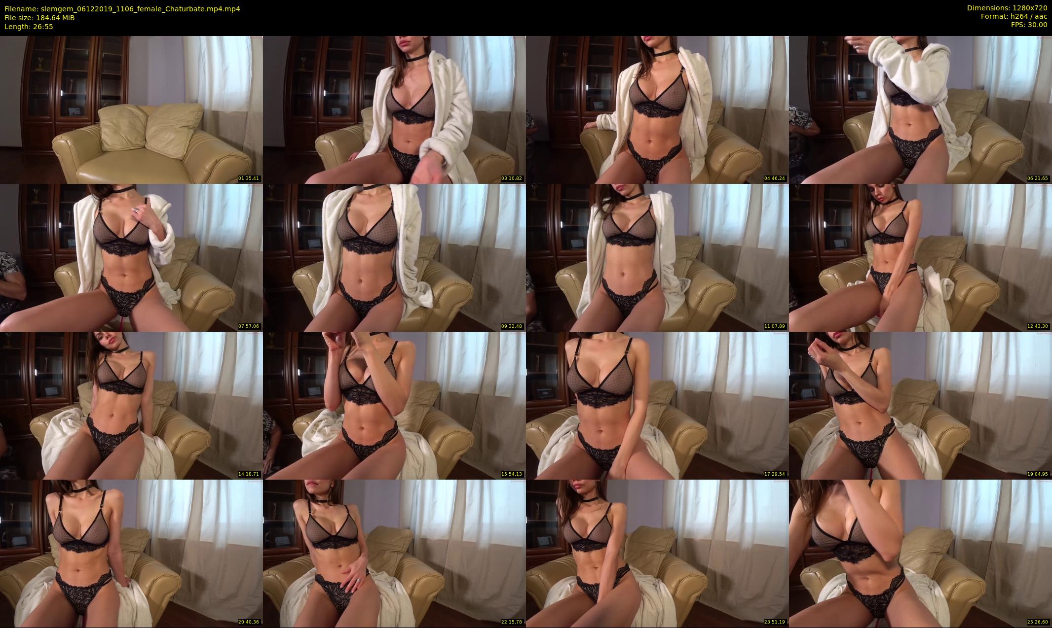 slemgem — 27 minute Chaturbate couple cam show recording, 720p, Dec 6, 2019