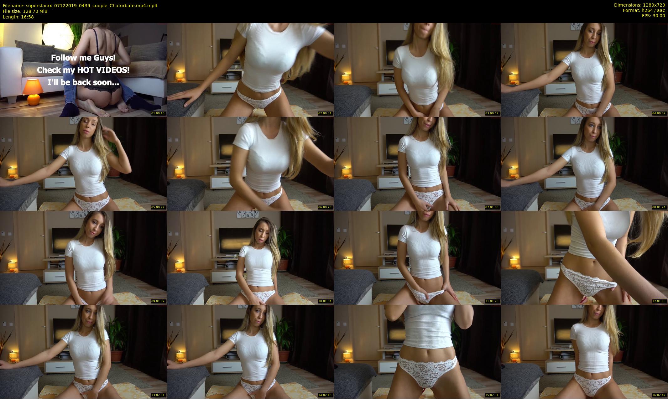 superstarxx — 17 minute Chaturbate female cam show recording, 720p, Dec 7, 2019