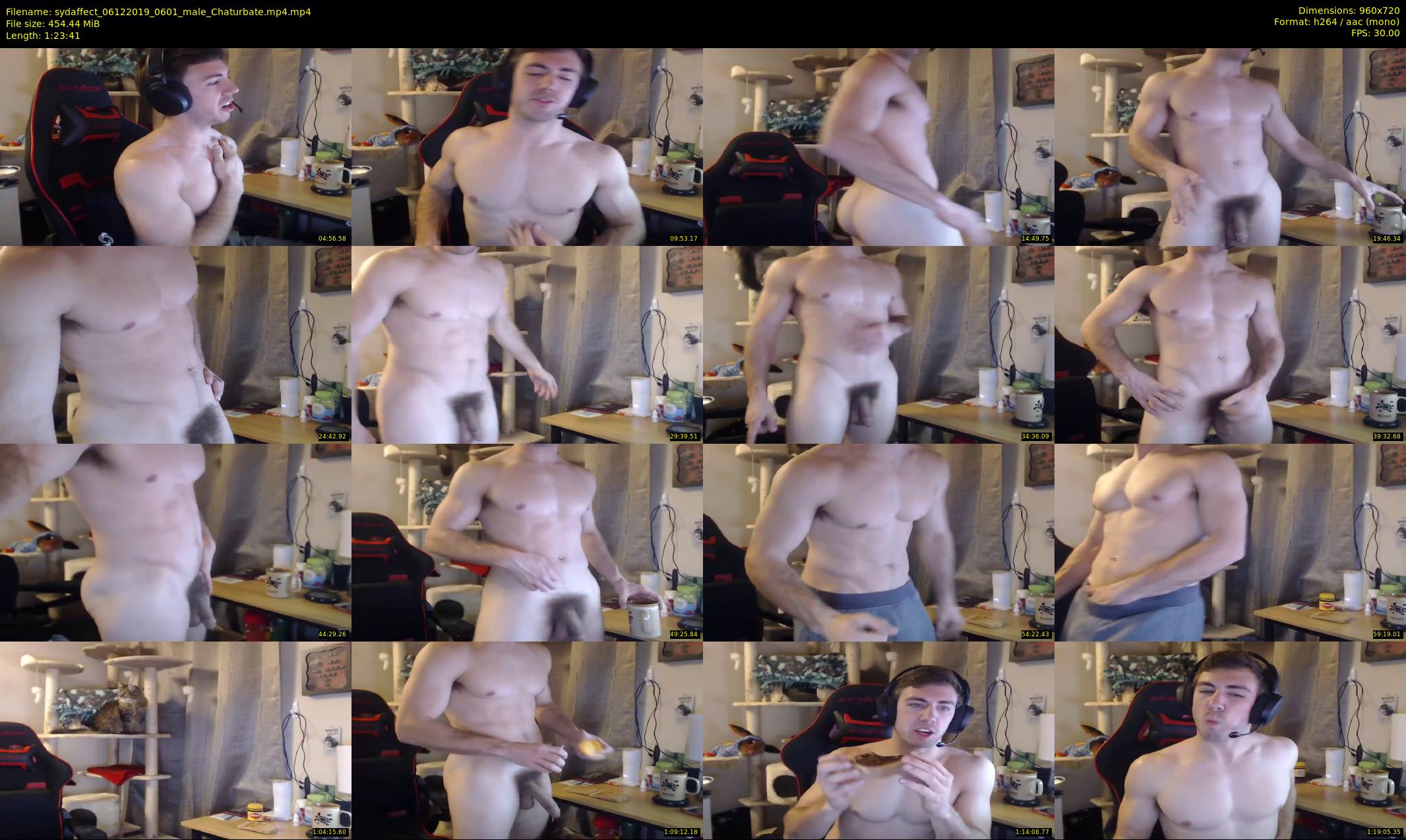 sydaffect — 84 minute Chaturbate male cam show recording, 720p, Dec 6, 2019