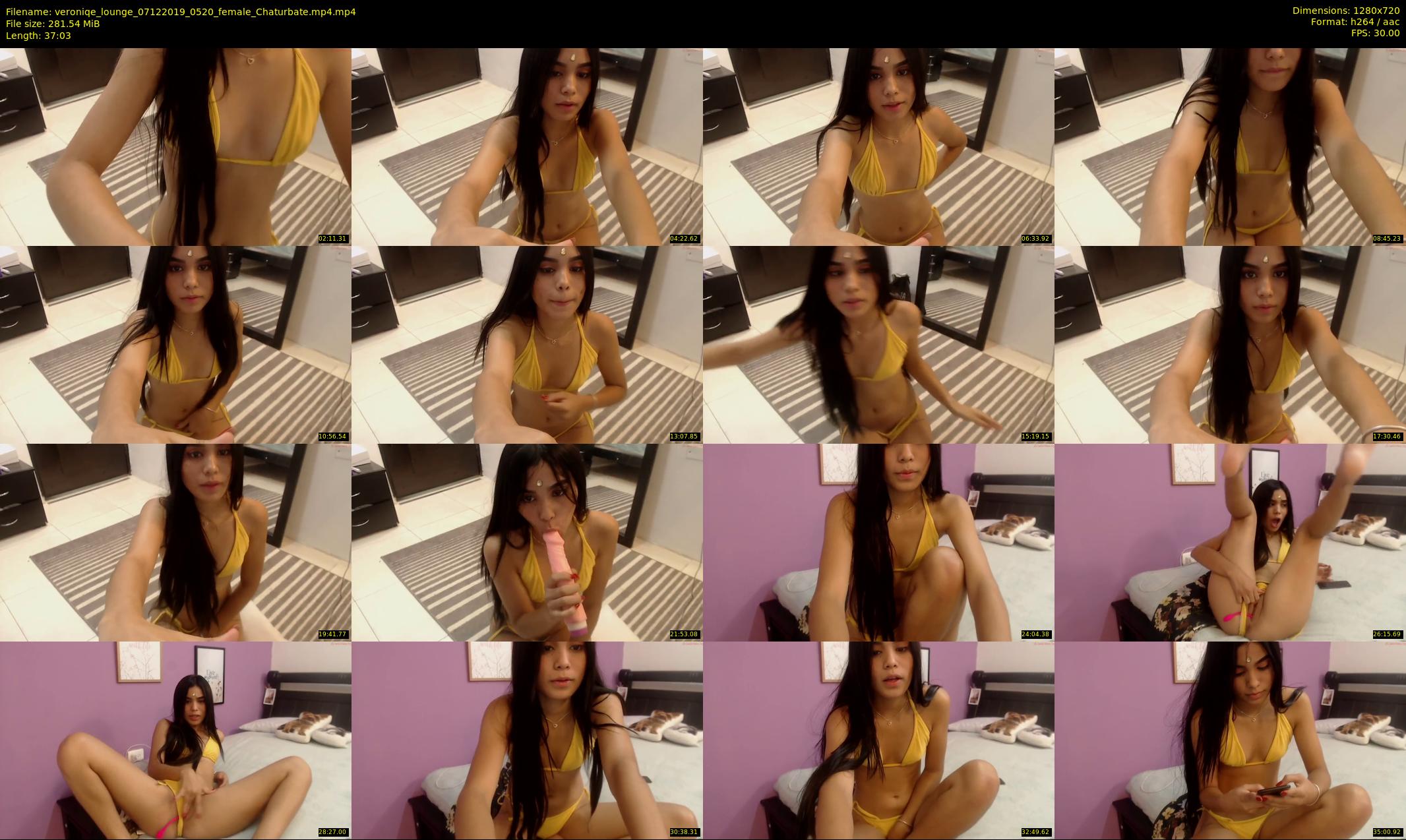 veroniqe_lounge — 38 minute Chaturbate couple cam show recording, 720p, Dec 7, 2019