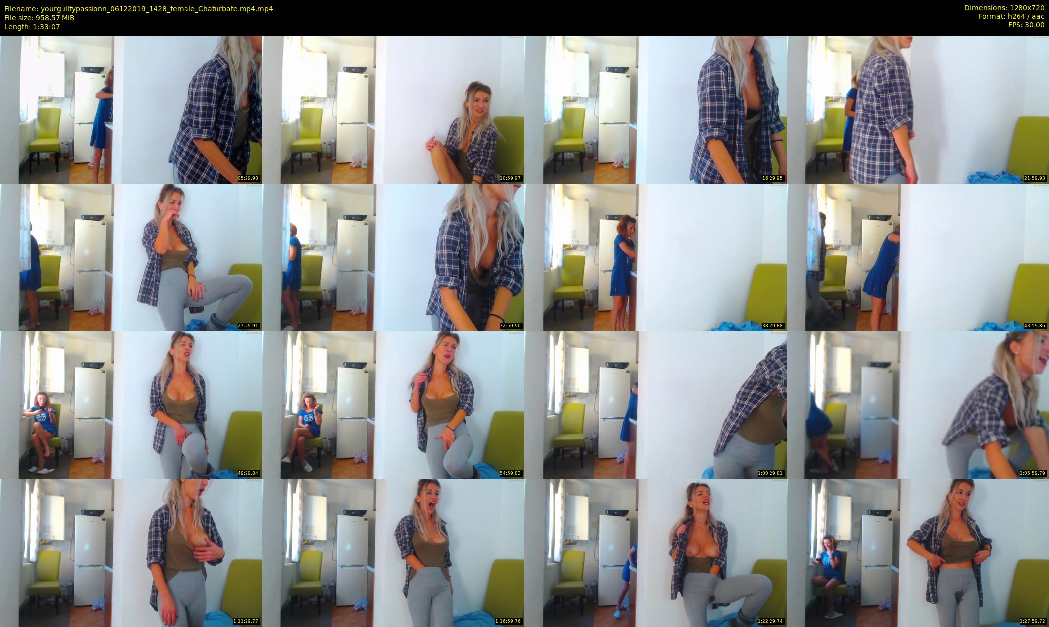 yourguiltypassionn — 94 minute Chaturbate female cam show recording, 720p, Dec 6, 2019