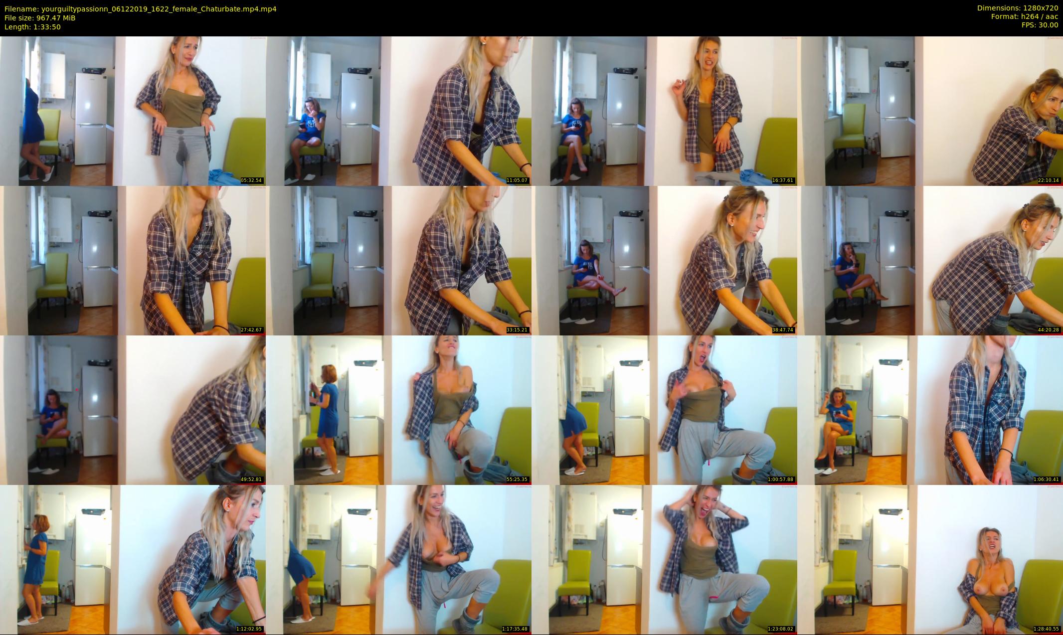 yourguiltypassionn — 94 minute Chaturbate female cam show recording, 720p, Dec 6, 2019