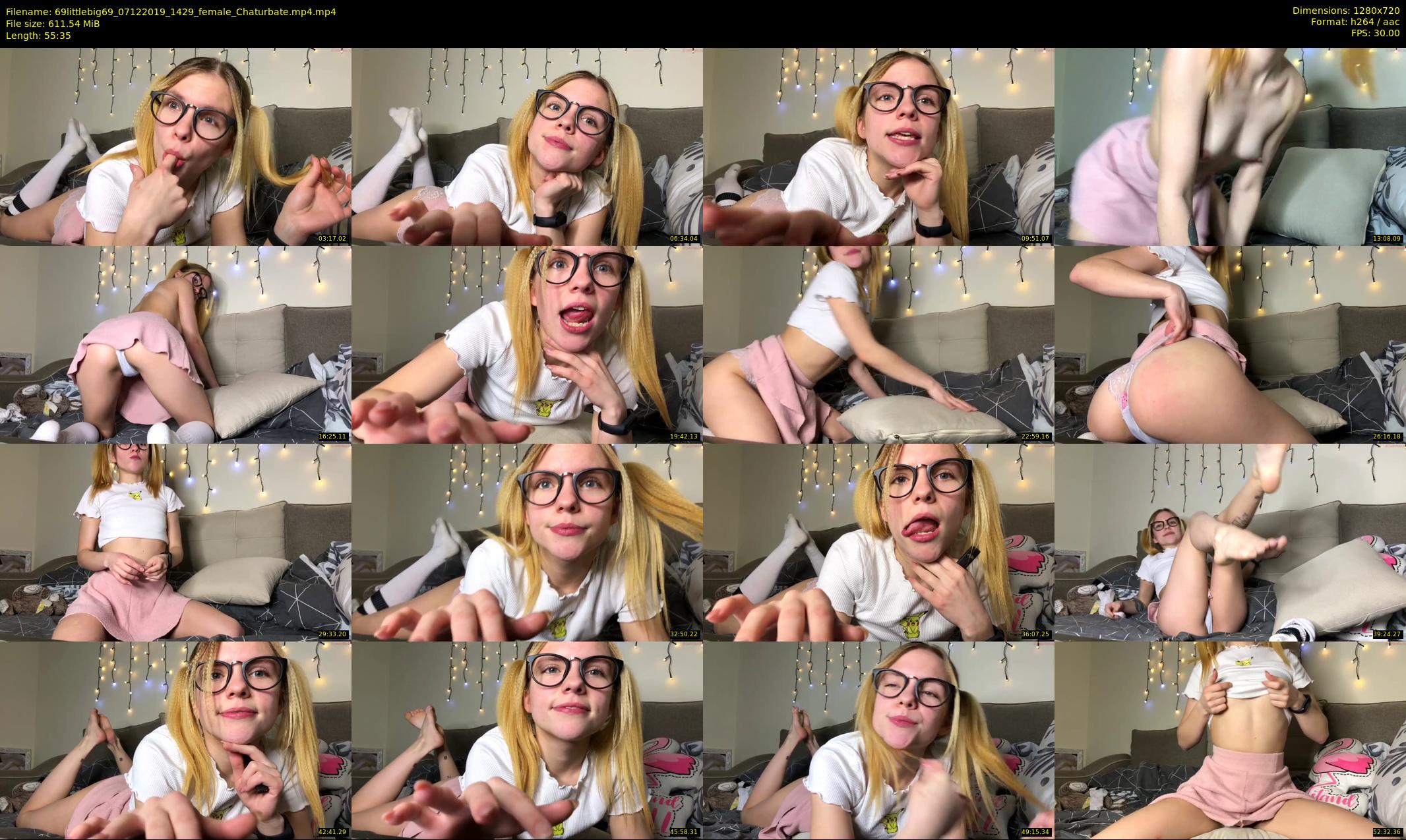 69littlebig69 — 56 minute Chaturbate couple cam show recording, 720p, Dec 7, 2019