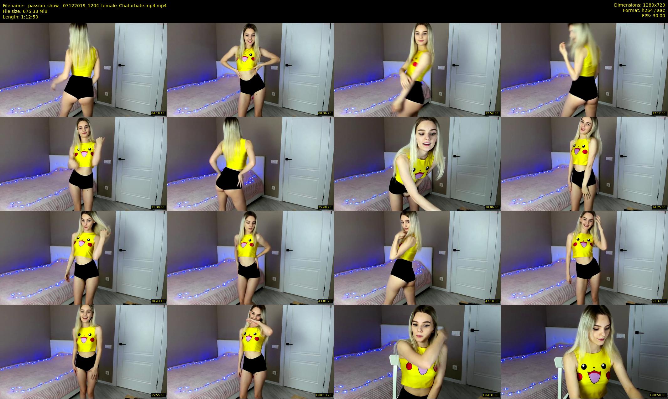 _passion_show_ — 73 minute Chaturbate couple cam show recording, 720p, Dec 7, 2019