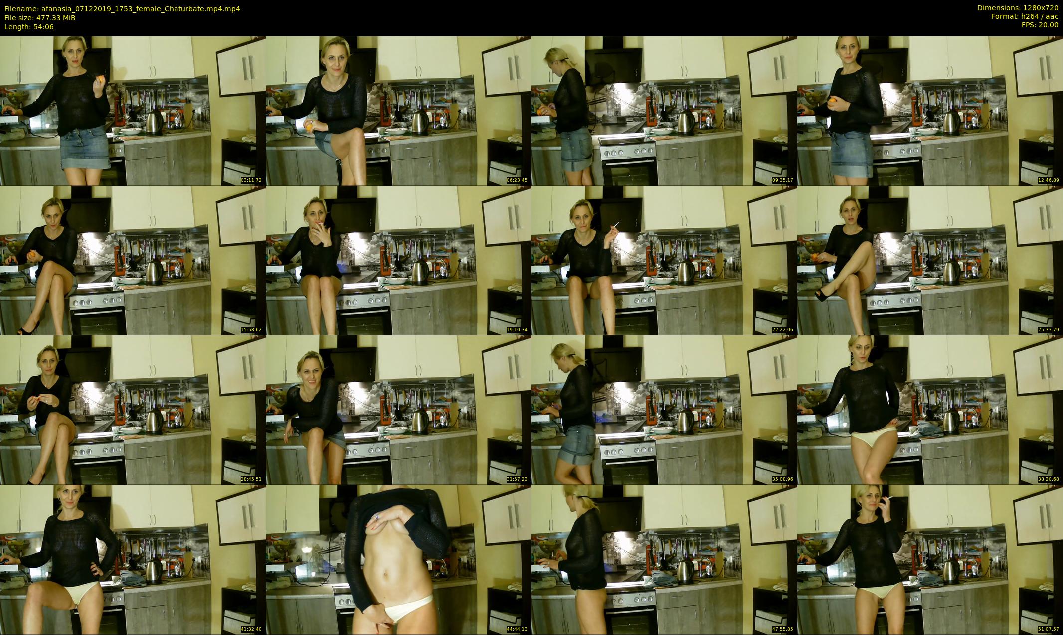 afanasia — 55 minute Chaturbate female cam show recording, 720p, Dec 7, 2019