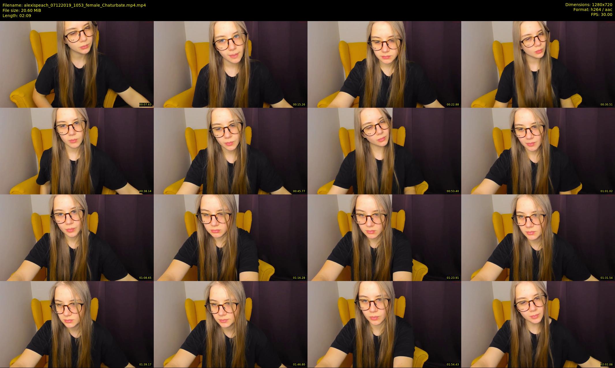 alexispeach — 3 minute Chaturbate female cam show recording, 720p, Dec 7, 2019