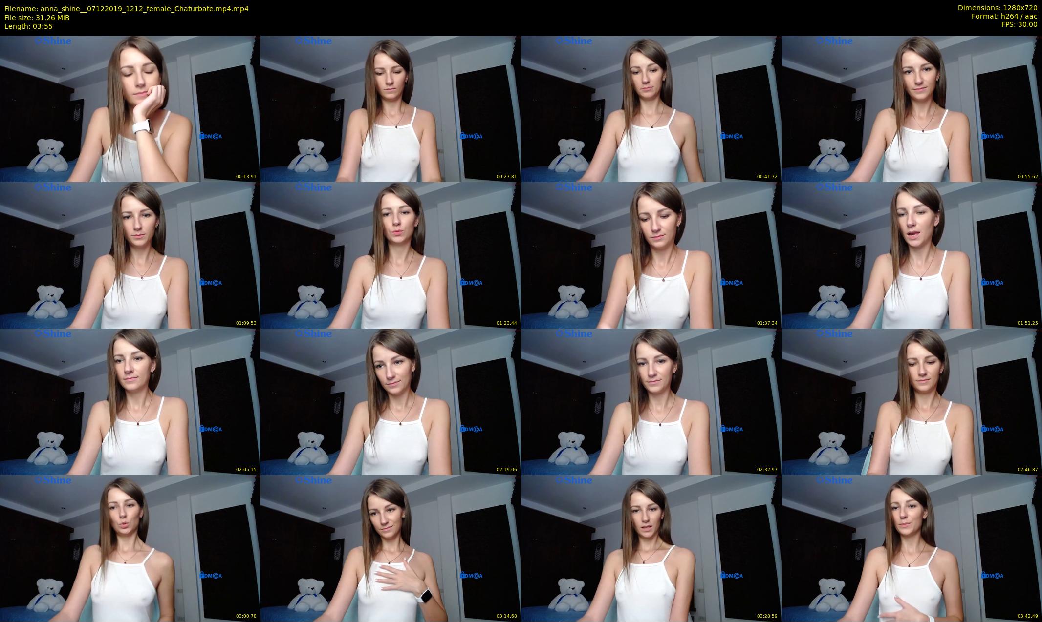 anna_shine_ — 4 minute Chaturbate female cam show recording, 720p, Dec 7, 2019