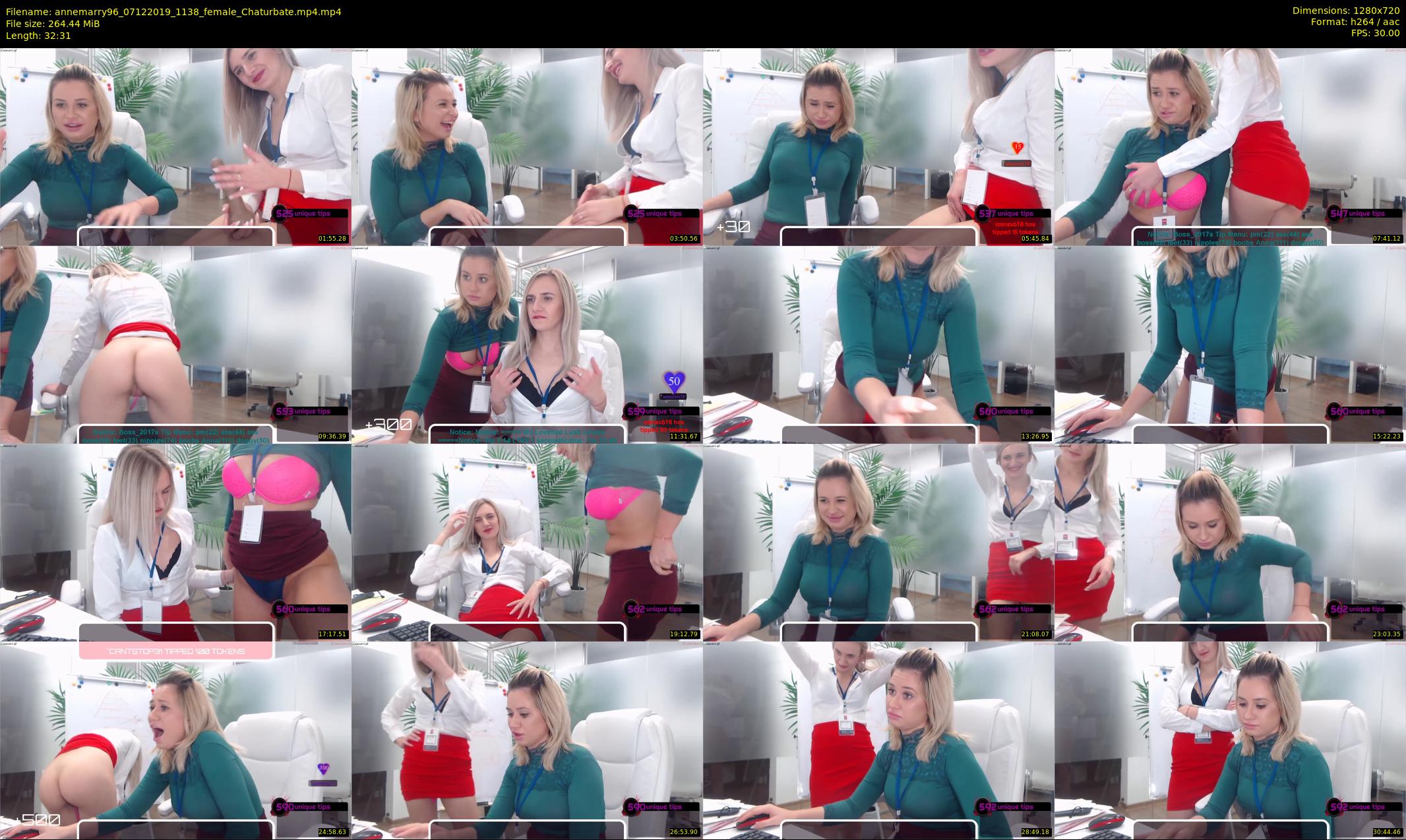 annemarry96 — 33 minute Chaturbate female cam show recording, 720p, Dec 7, 2019