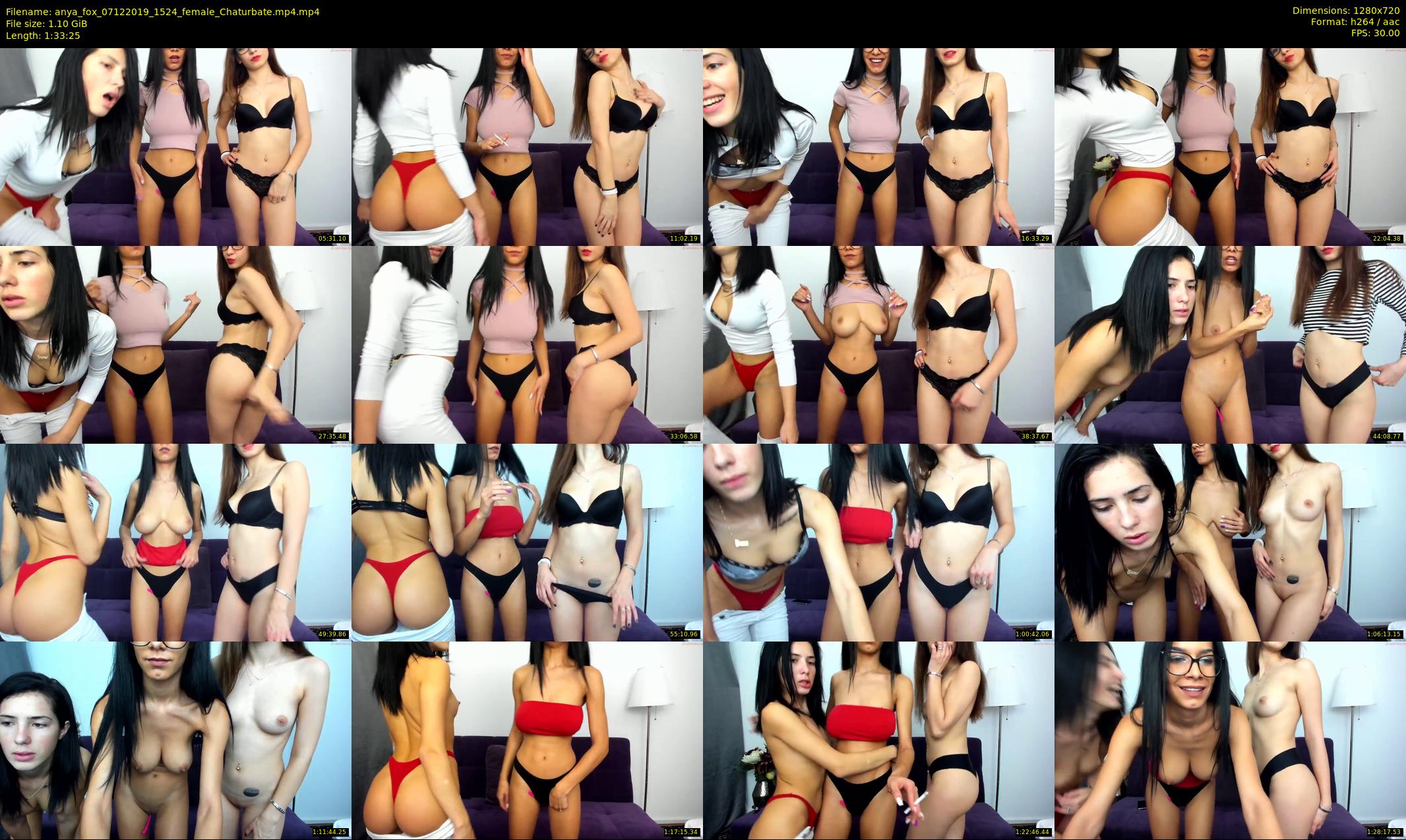 anya_fox — 94 minute Chaturbate female cam show recording, 720p, Dec 7, 2019
