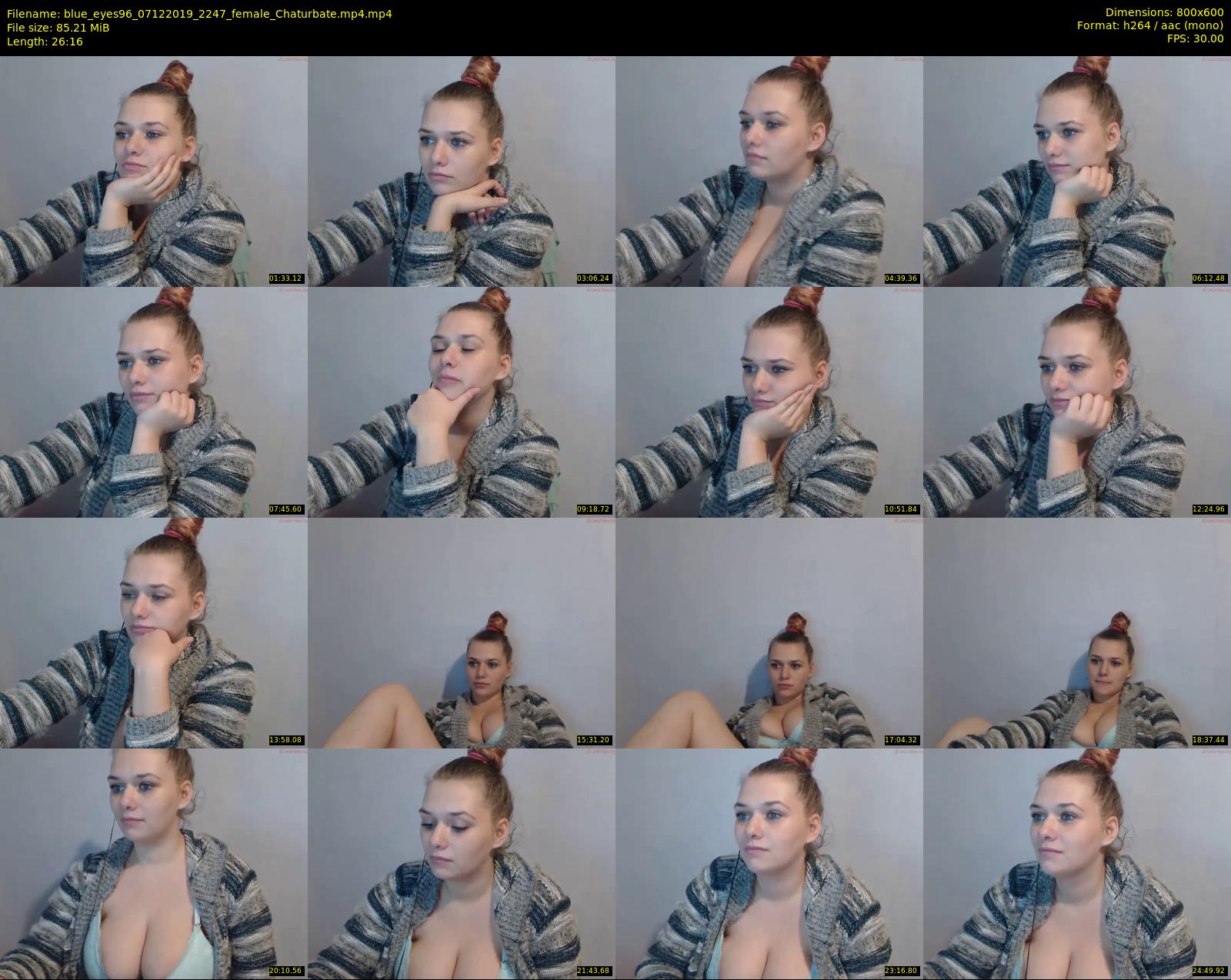 blue_eyes96 — 27 minute Chaturbate female cam show recording, 480p, Dec 7, 2019
