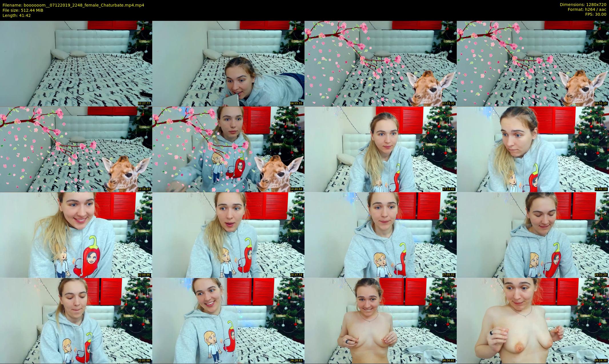 boooooom_ — 42 minute Chaturbate female cam show recording, 720p, Dec 7, 2019