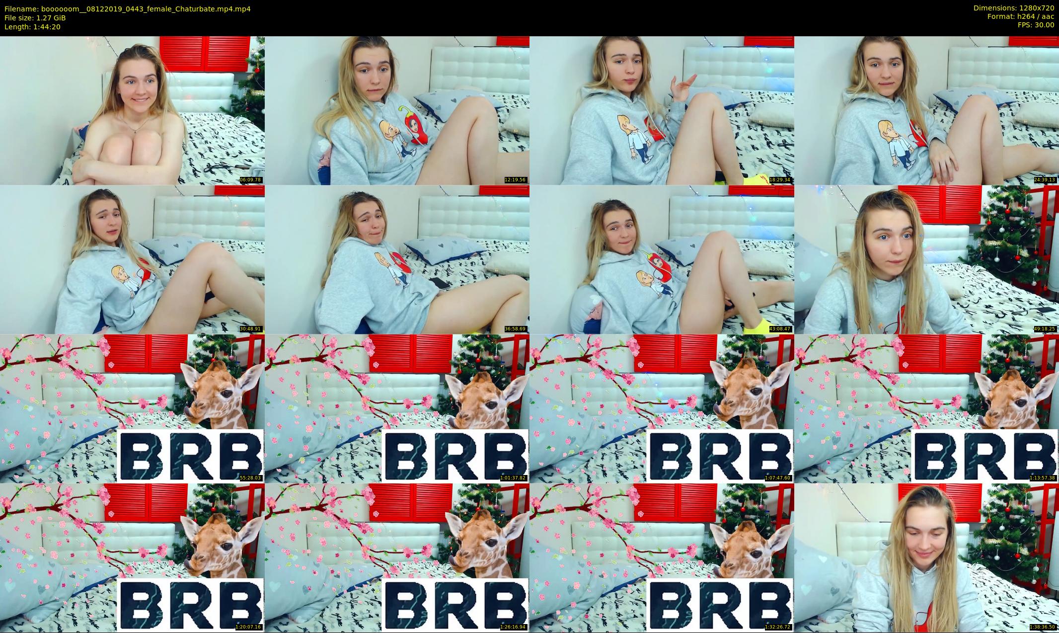 boooooom_ — 105 minute Chaturbate female cam show recording, 720p, Dec 8, 2019