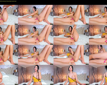 brunette_95 — 24 minute Chaturbate female cam show recording, 720p, Dec 8, 2019