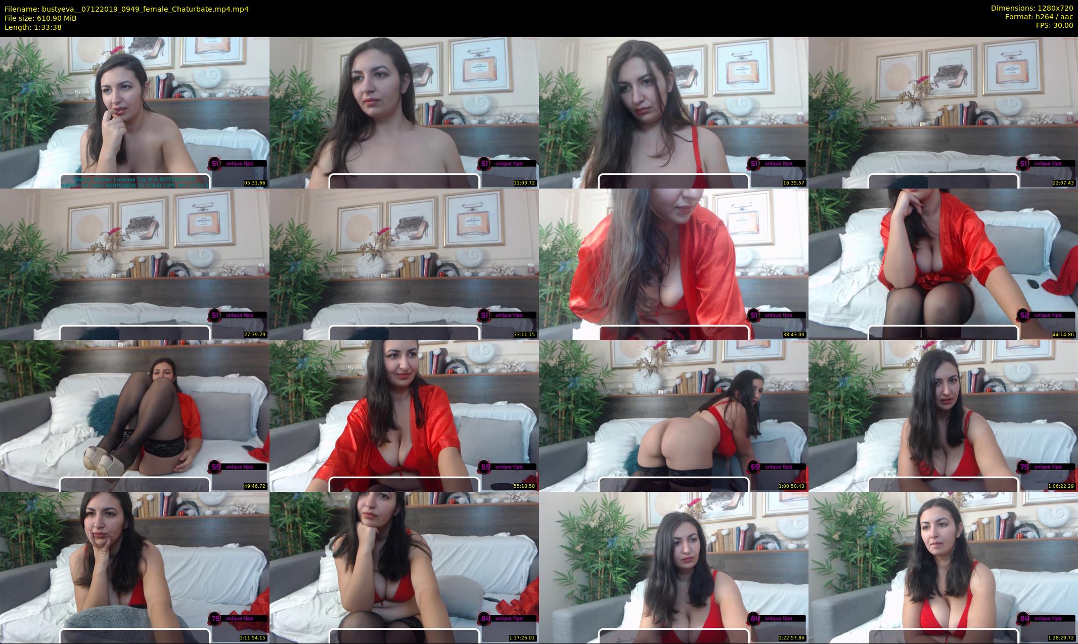 bustyeva_ — 94 minute Chaturbate female cam show recording, 720p, Dec 7, 2019