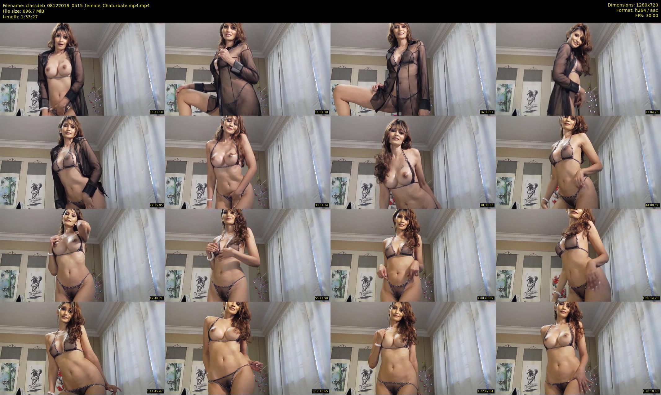 classdeb — 94 minute Chaturbate female cam show recording, 720p, Dec 8, 2019