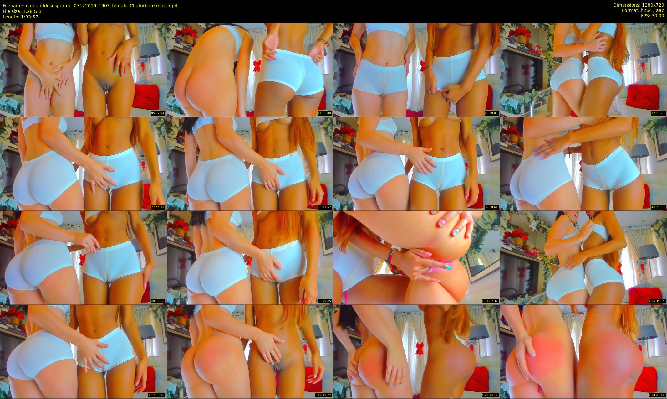 cuteanddesesperate — 94 minute Chaturbate female cam show recording, 720p, Dec 7, 2019
