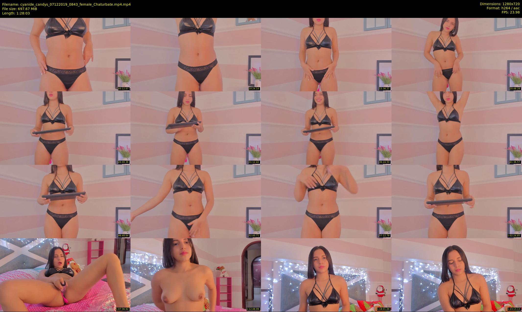 cyanide_candys — 89 minute Chaturbate female cam show recording, 720p, Dec 7, 2019