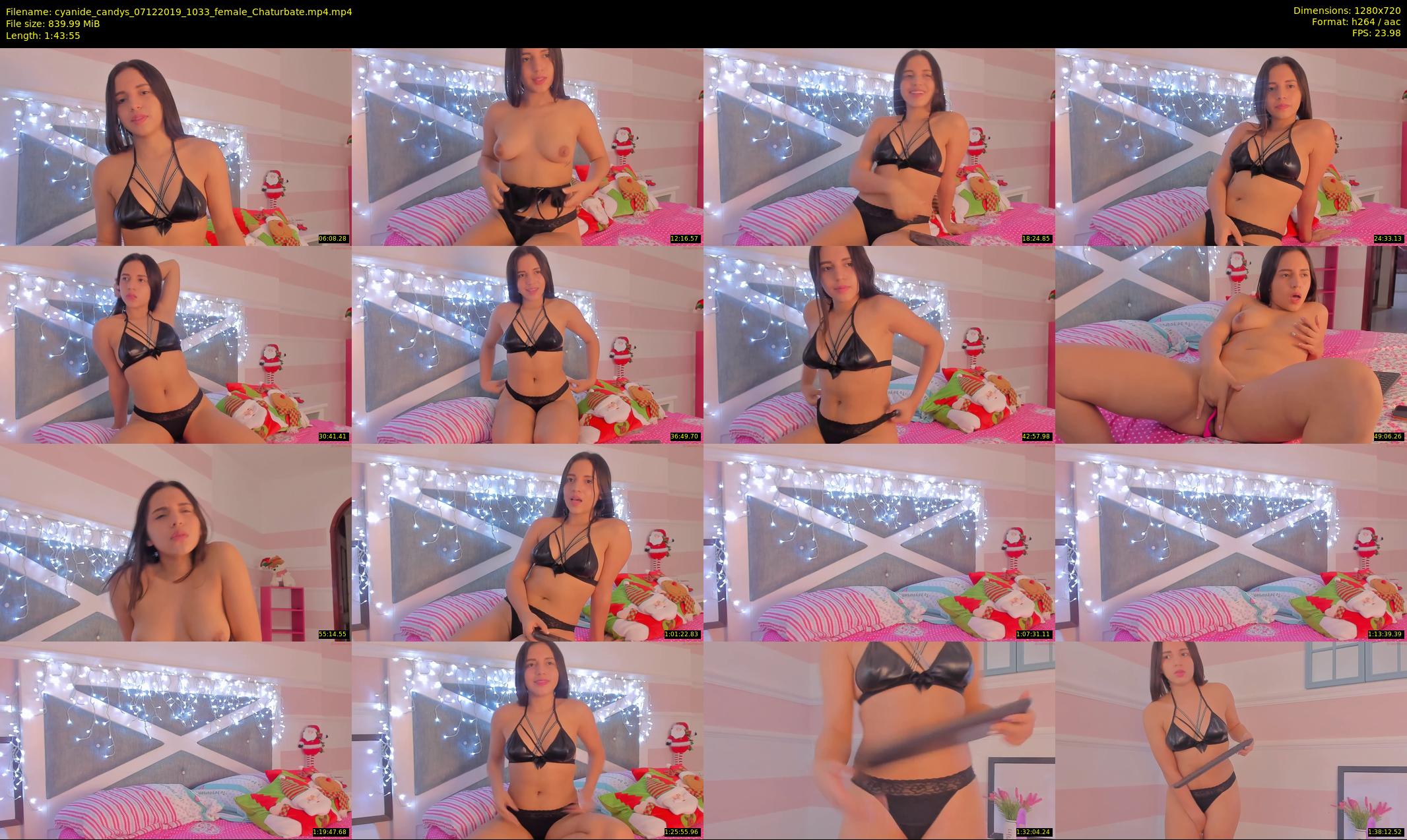 cyanide_candys — 104 minute Chaturbate female cam show recording, 720p, Dec 7, 2019
