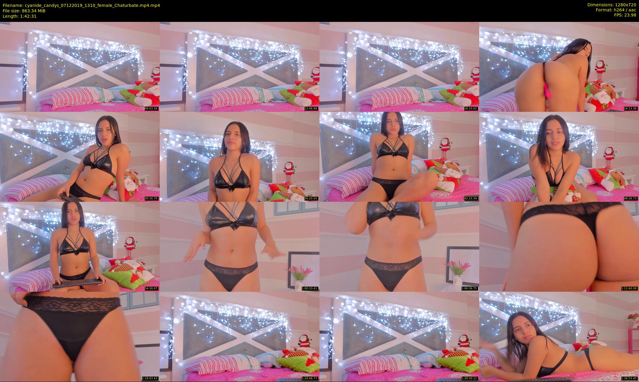 cyanide_candys — 103 minute Chaturbate female cam show recording, 720p, Dec 7, 2019