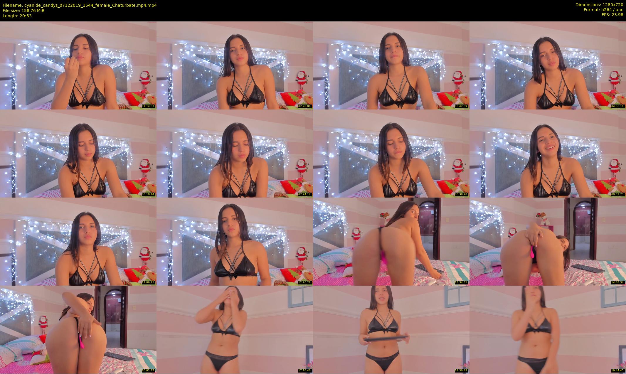 cyanide_candys — 21 minute Chaturbate female cam show recording, 720p, Dec 7, 2019
