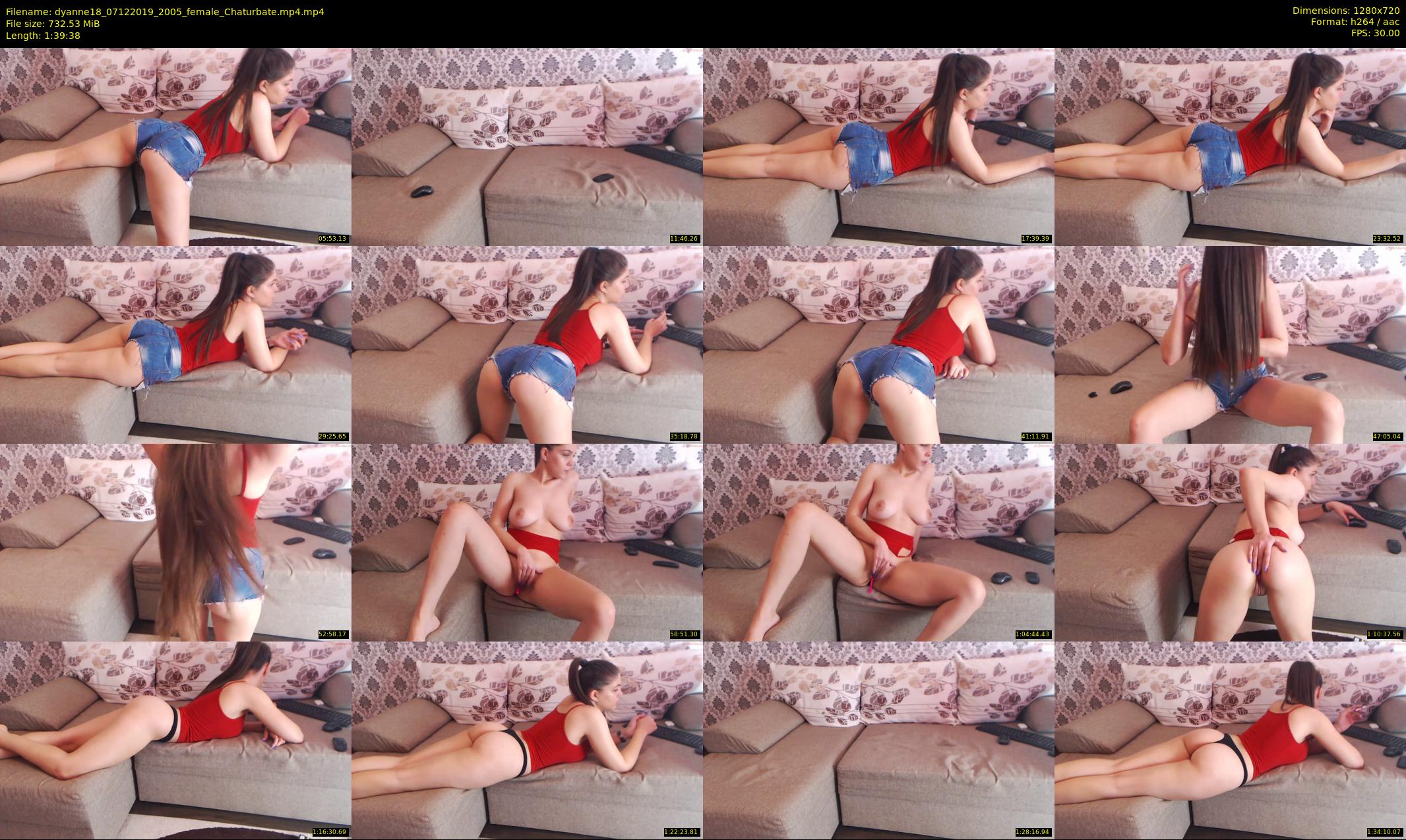 dyanne18 — 100 minute Chaturbate female cam show recording, 720p, Dec 7, 2019