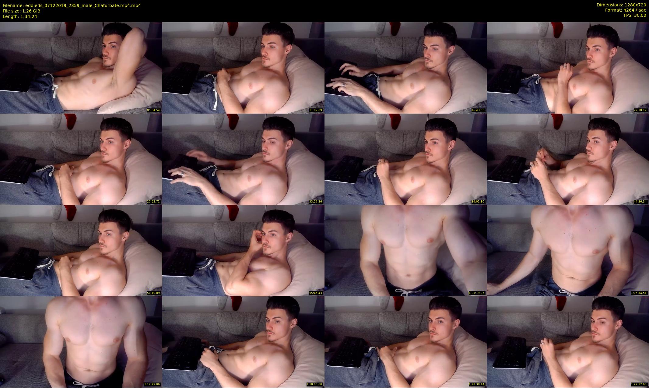 eddieds — 95 minute Chaturbate male cam show recording, 720p, Dec 7, 2019