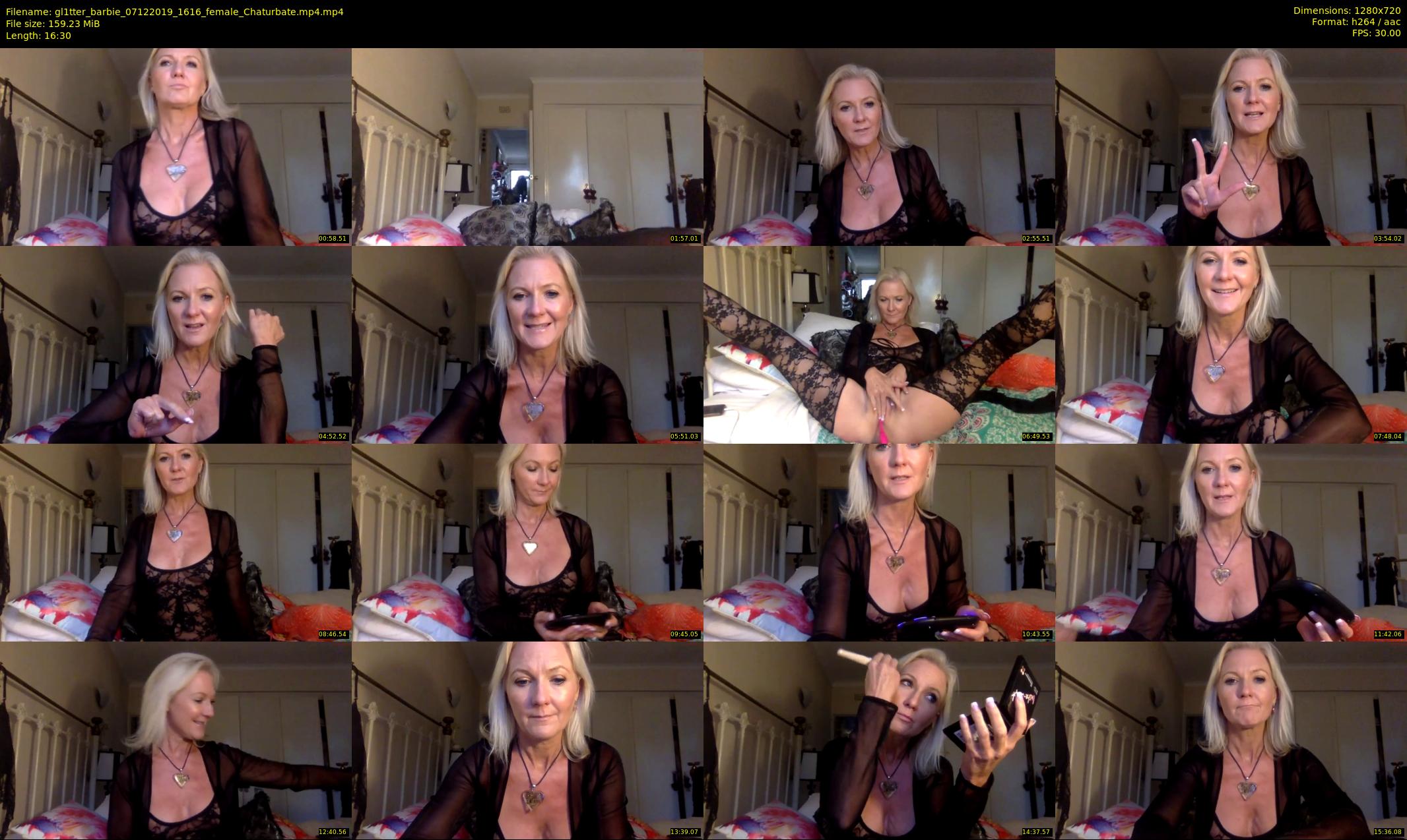gl1tter_barbie — 17 minute Chaturbate female cam show recording, 720p, Dec 7, 2019
