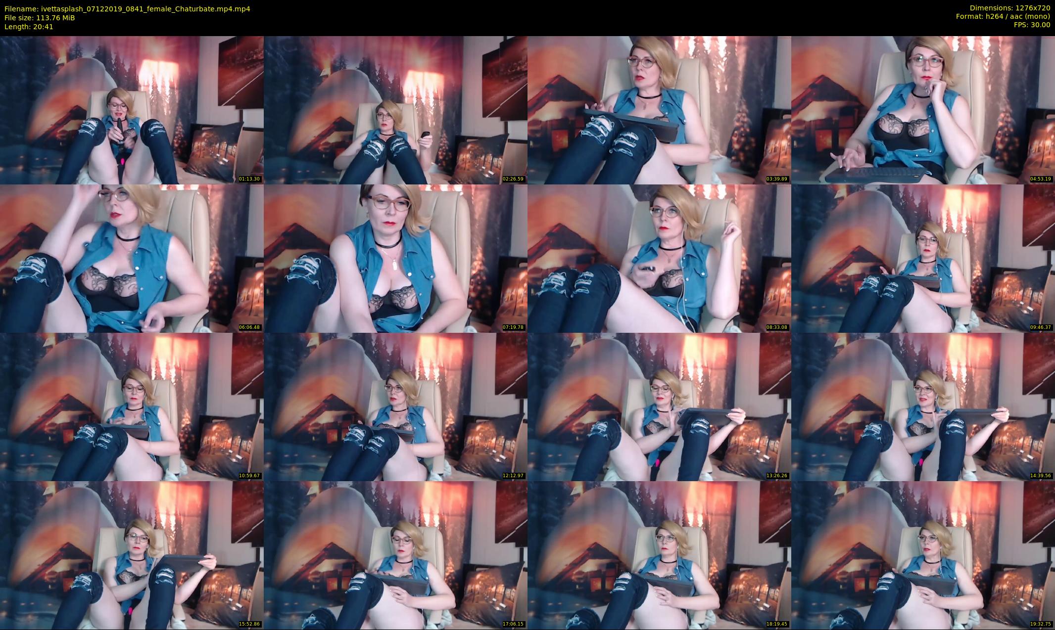 ivettasplash — 21 minute Chaturbate female cam show recording, 720p, Dec 7, 2019