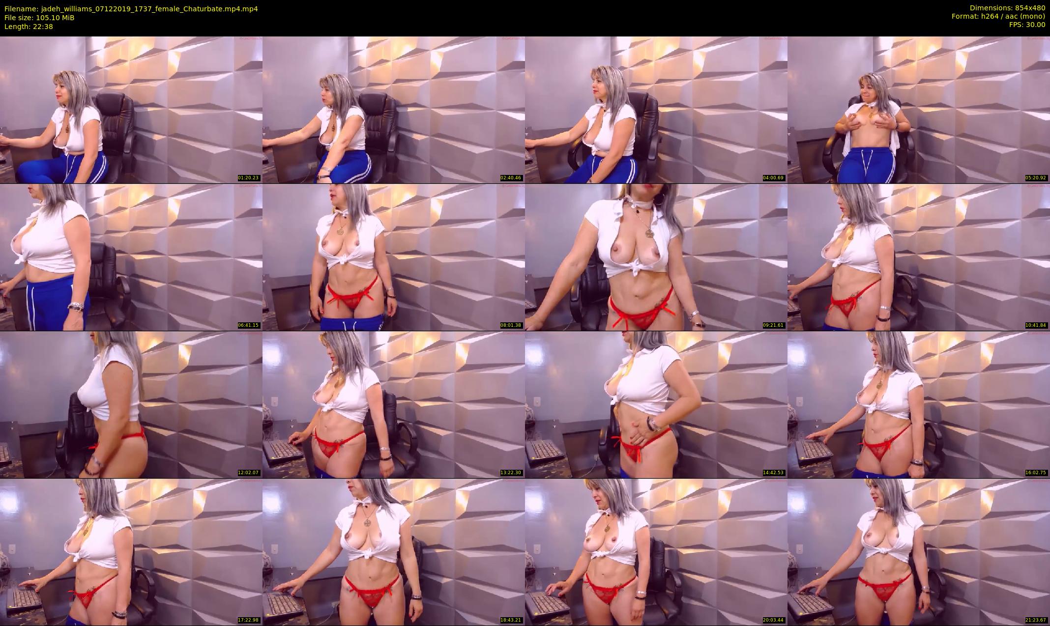 jadeh_williams — 23 minute Chaturbate female cam show recording, 480p, Dec 7, 2019