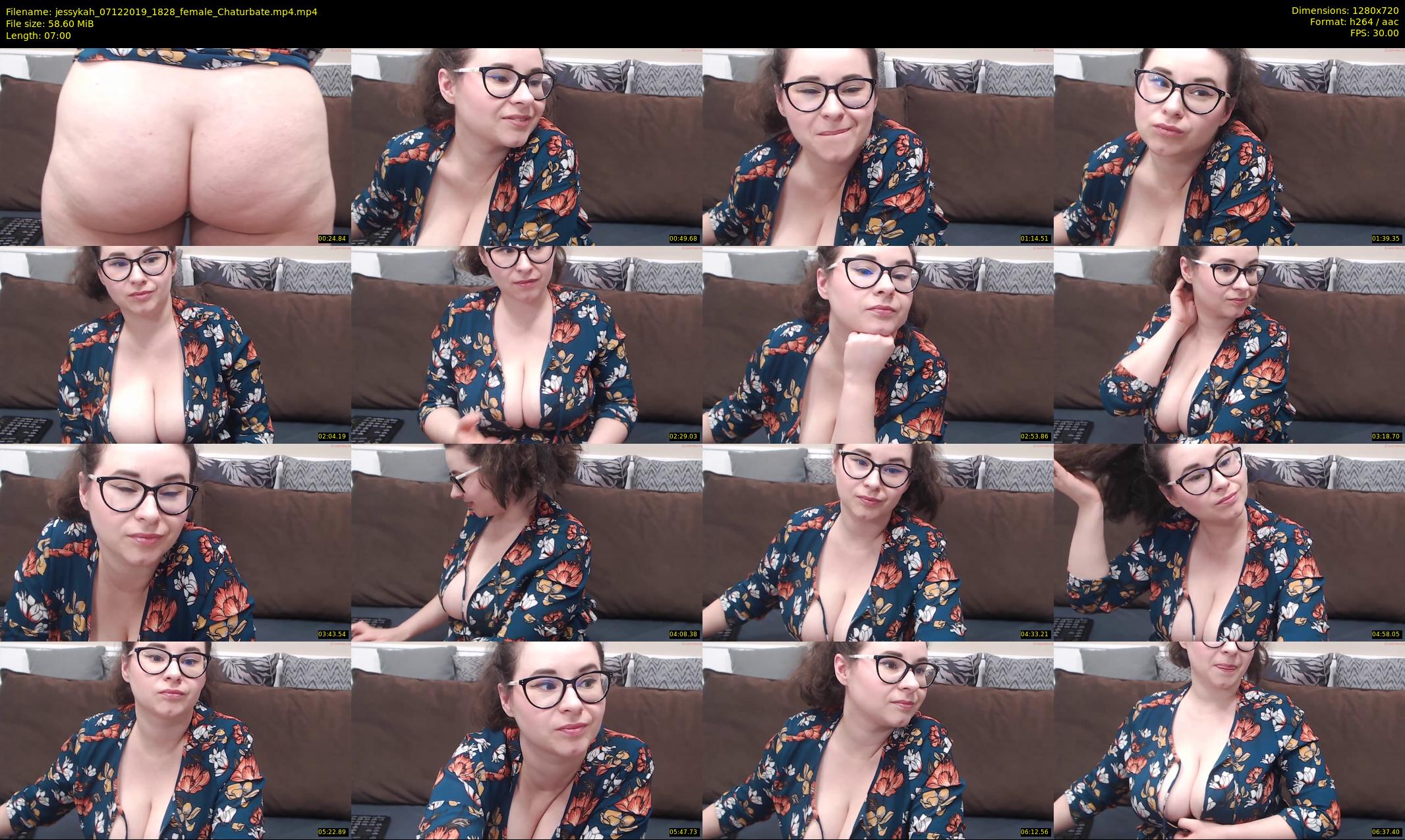 jessykah — 7 minute Chaturbate female cam show recording, 720p, Dec 7, 2019