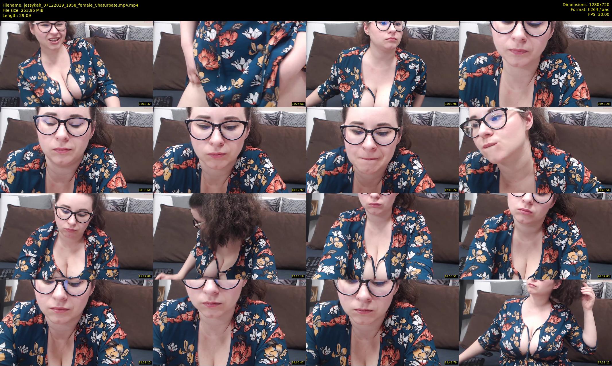jessykah — 30 minute Chaturbate female cam show recording, 720p, Dec 7, 2019