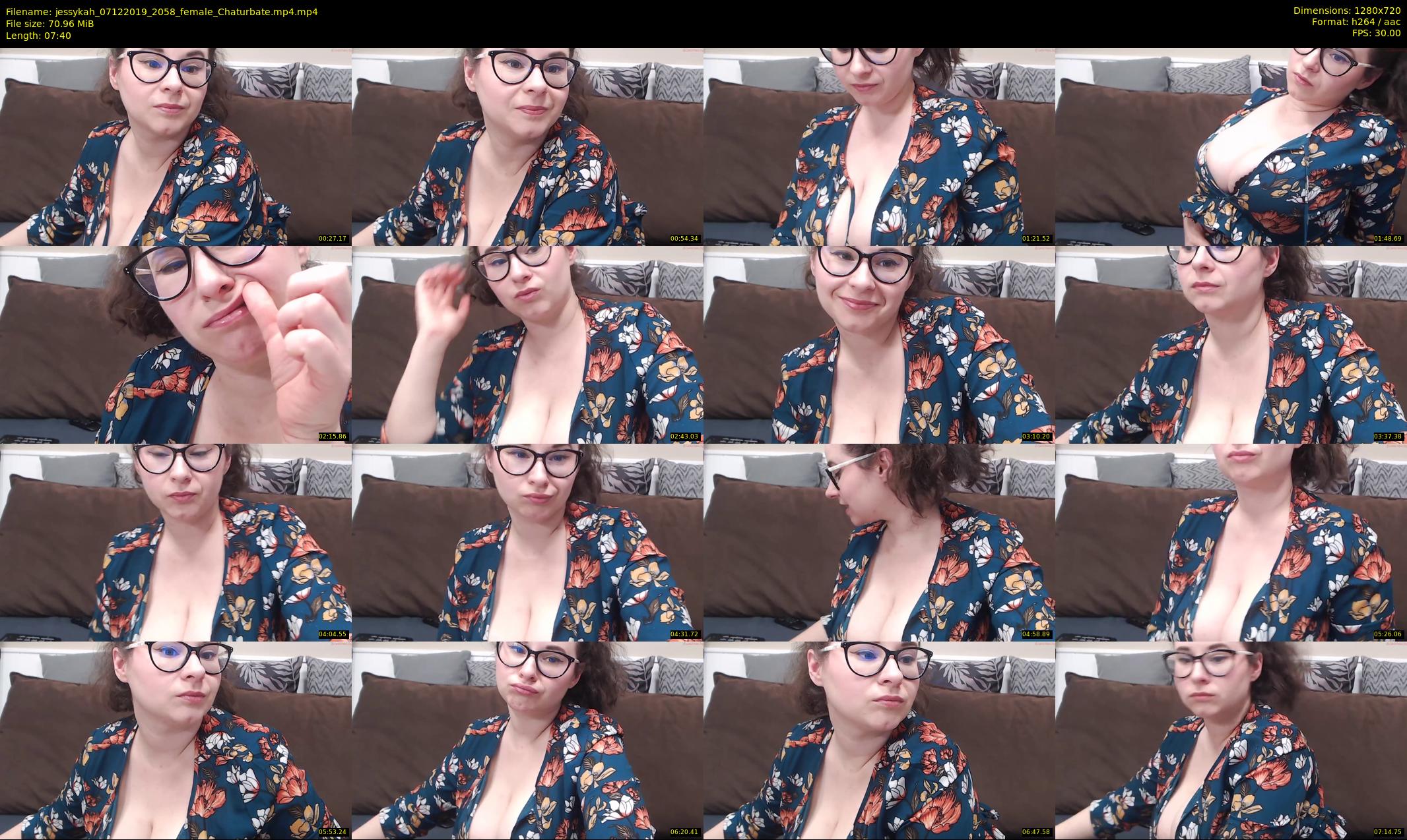 jessykah — 8 minute Chaturbate female cam show recording, 720p, Dec 7, 2019
