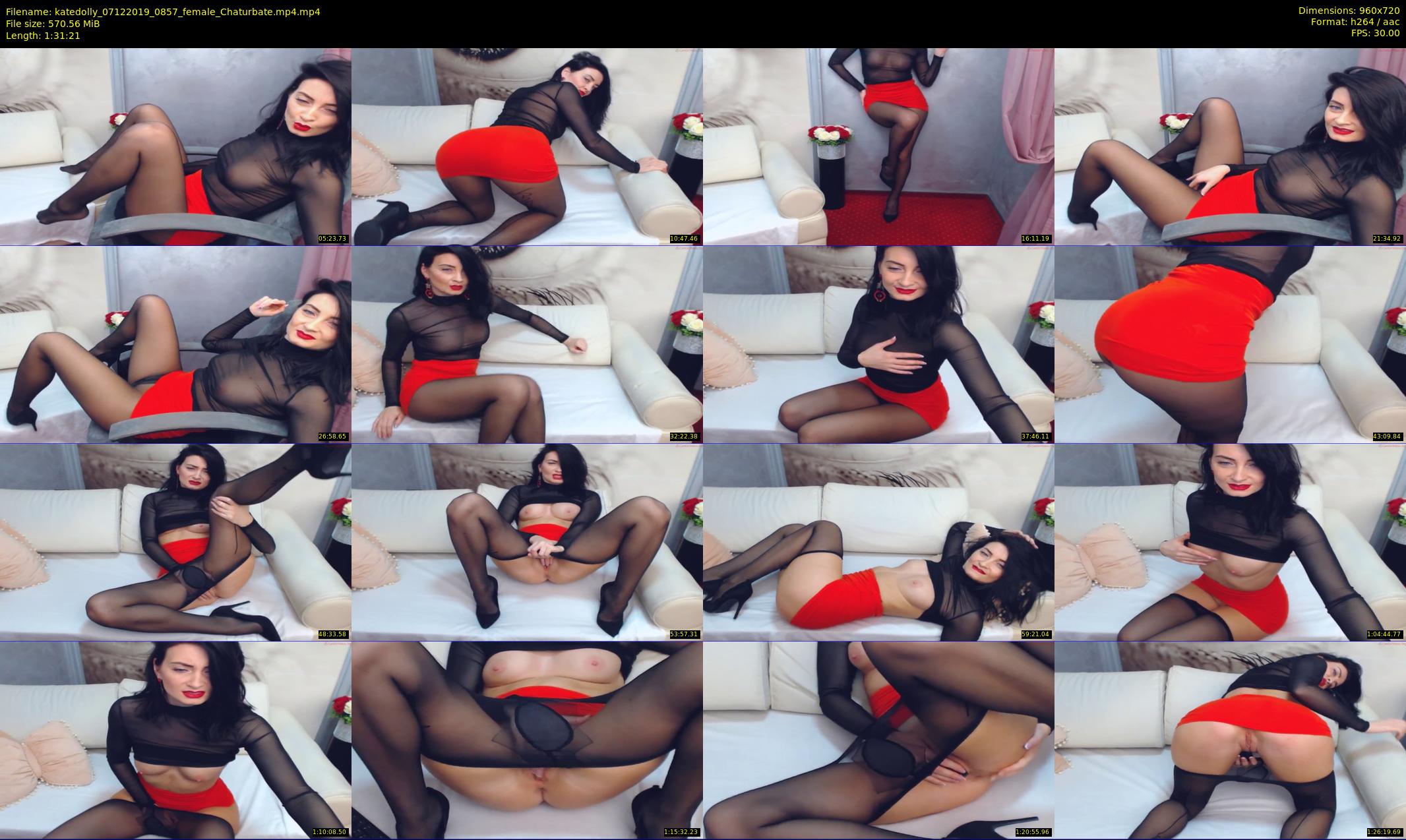 katedolly — 92 minute Chaturbate female cam show recording, 720p, Dec 7, 2019