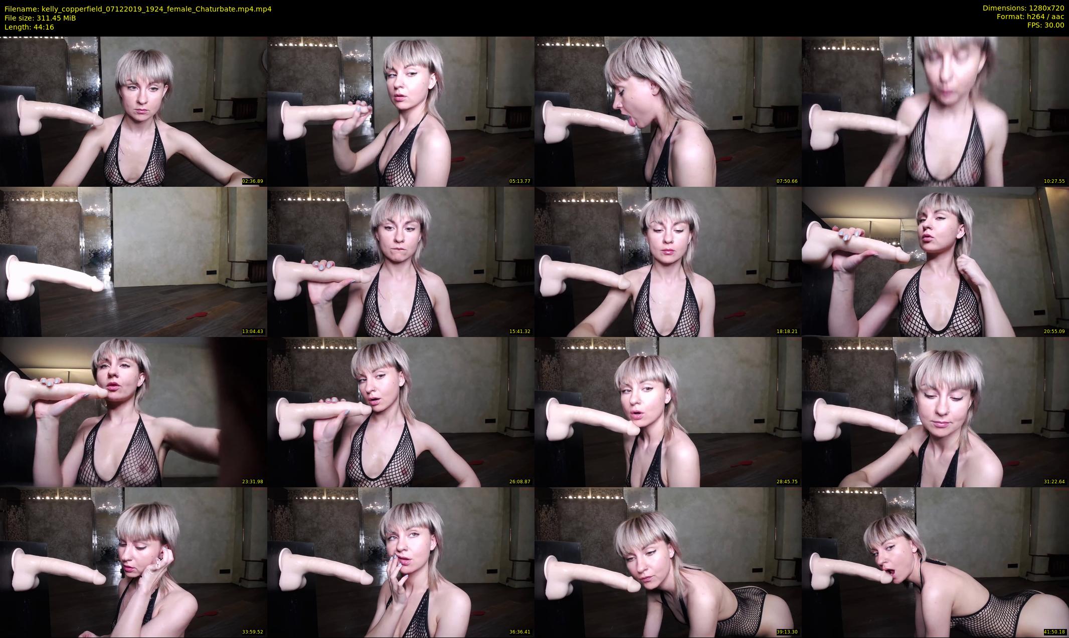 kelly_copperfield — 45 minute Chaturbate female cam show recording, 720p, Dec 7, 2019