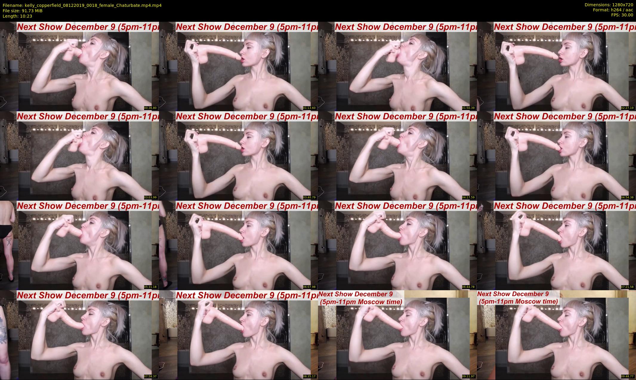 kelly_copperfield — 11 minute Chaturbate female cam show recording, 720p, Dec 8, 2019