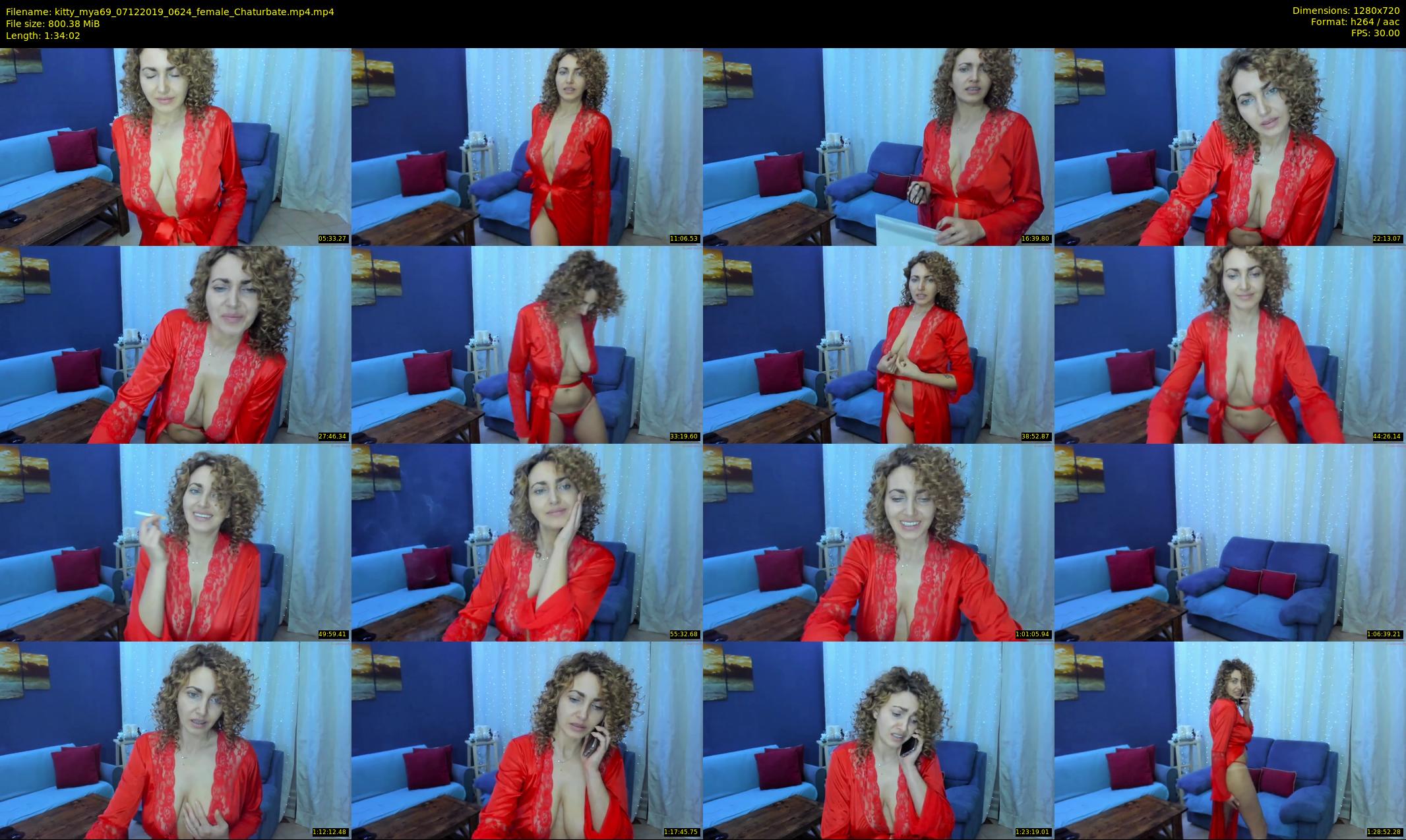 kitty_mya69 — 95 minute Chaturbate female cam show recording, 720p, Dec 7, 2019