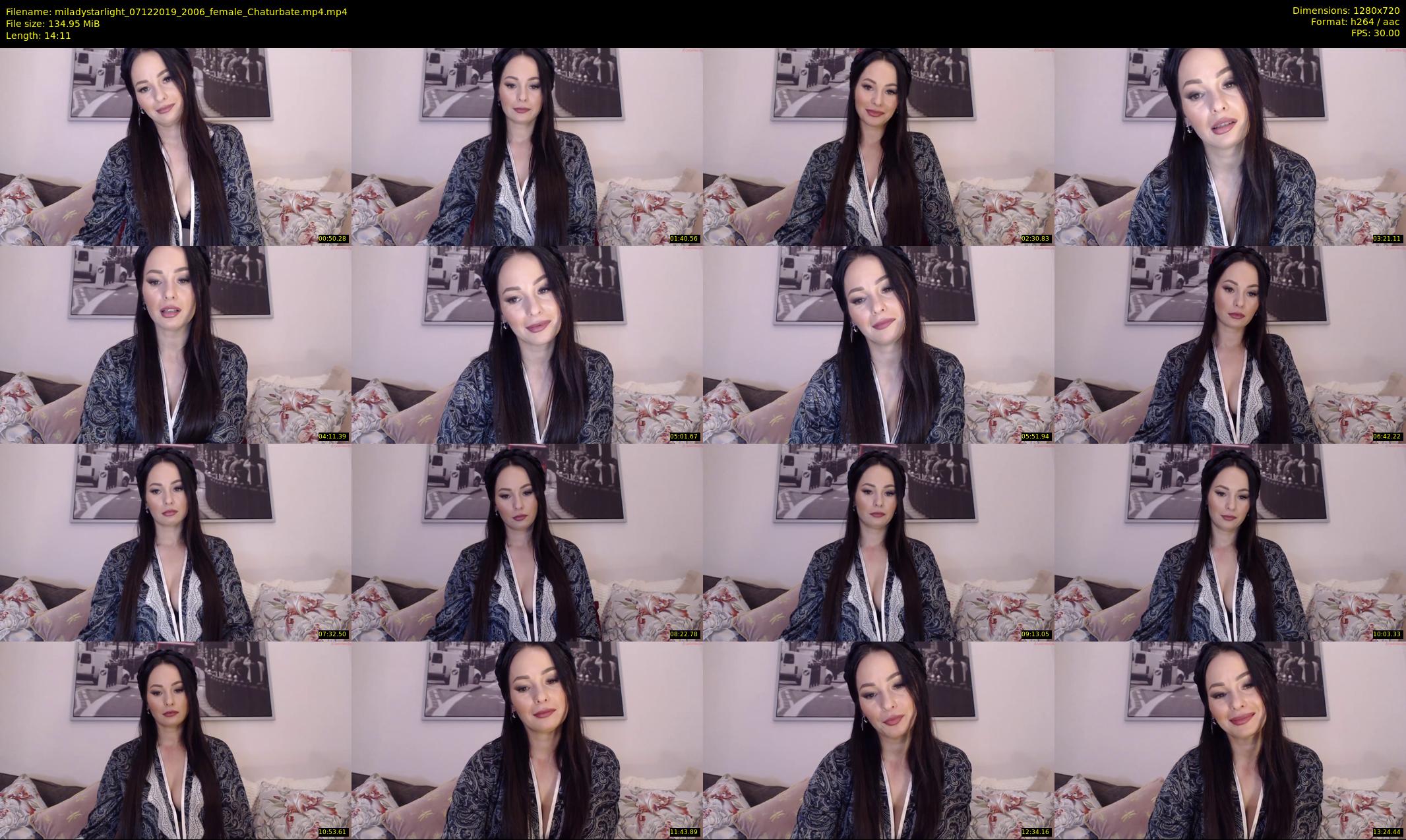 miladystarlight — 15 minute Chaturbate female cam show recording, 720p, Dec 7, 2019
