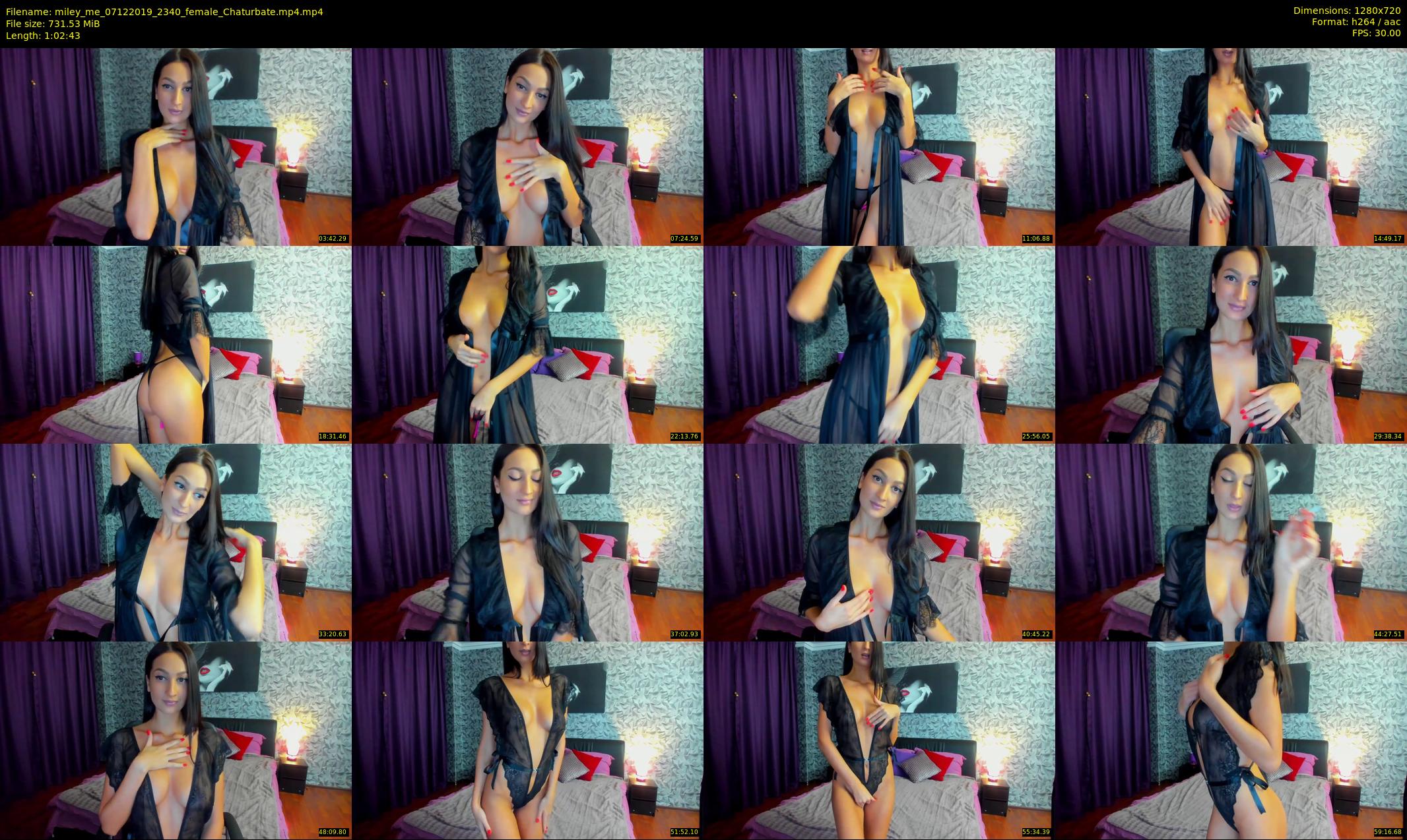 miley_me — 63 minute Chaturbate female cam show recording, 720p, Dec 7, 2019
